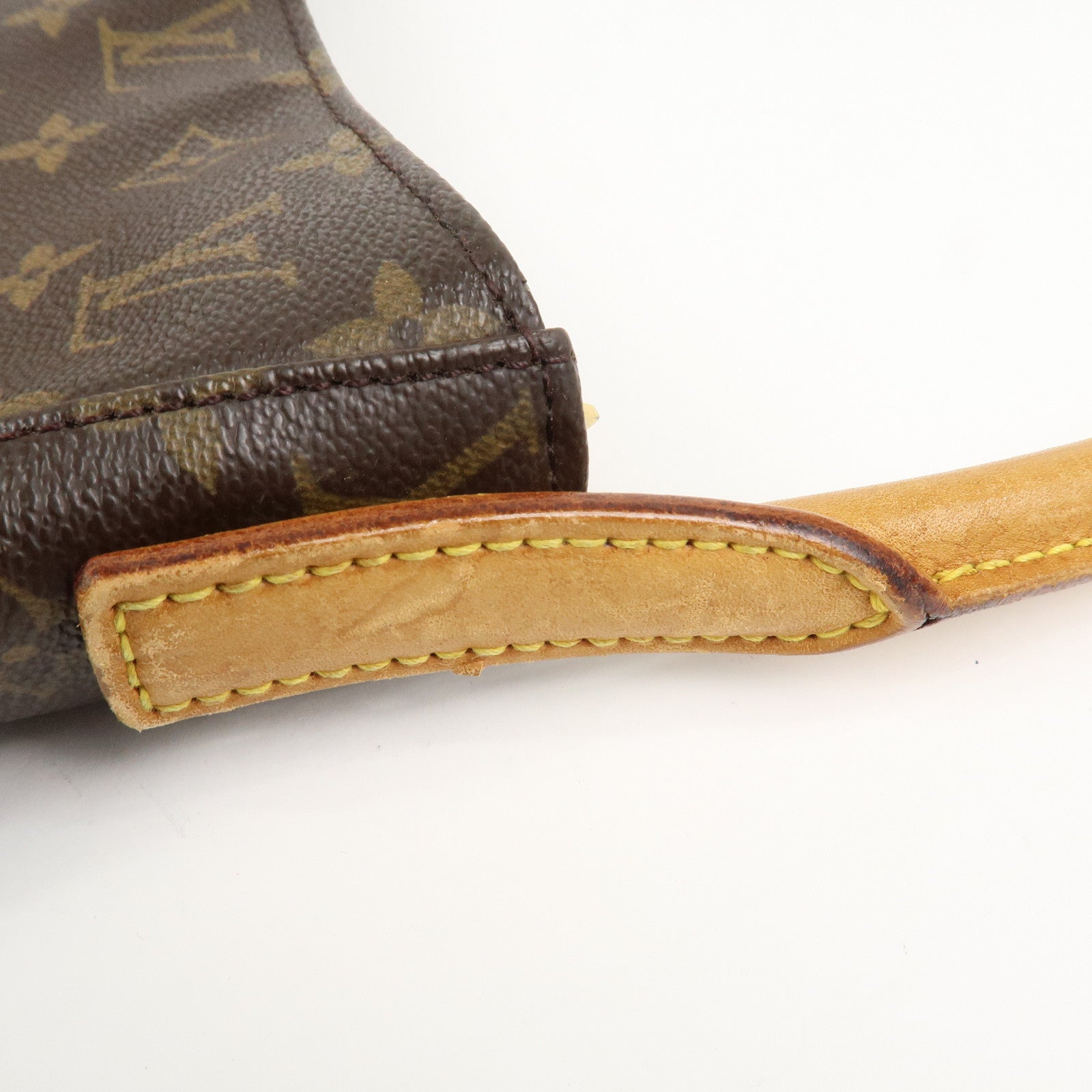 Louis Vuitton Monogram Looping GM Shoulder Bag Brown M51145