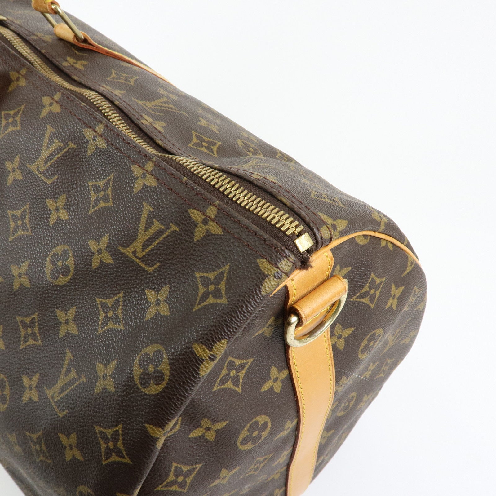 Louis Vuitton Monogram Keep All Bandouliere 60 Boston Bag M41412