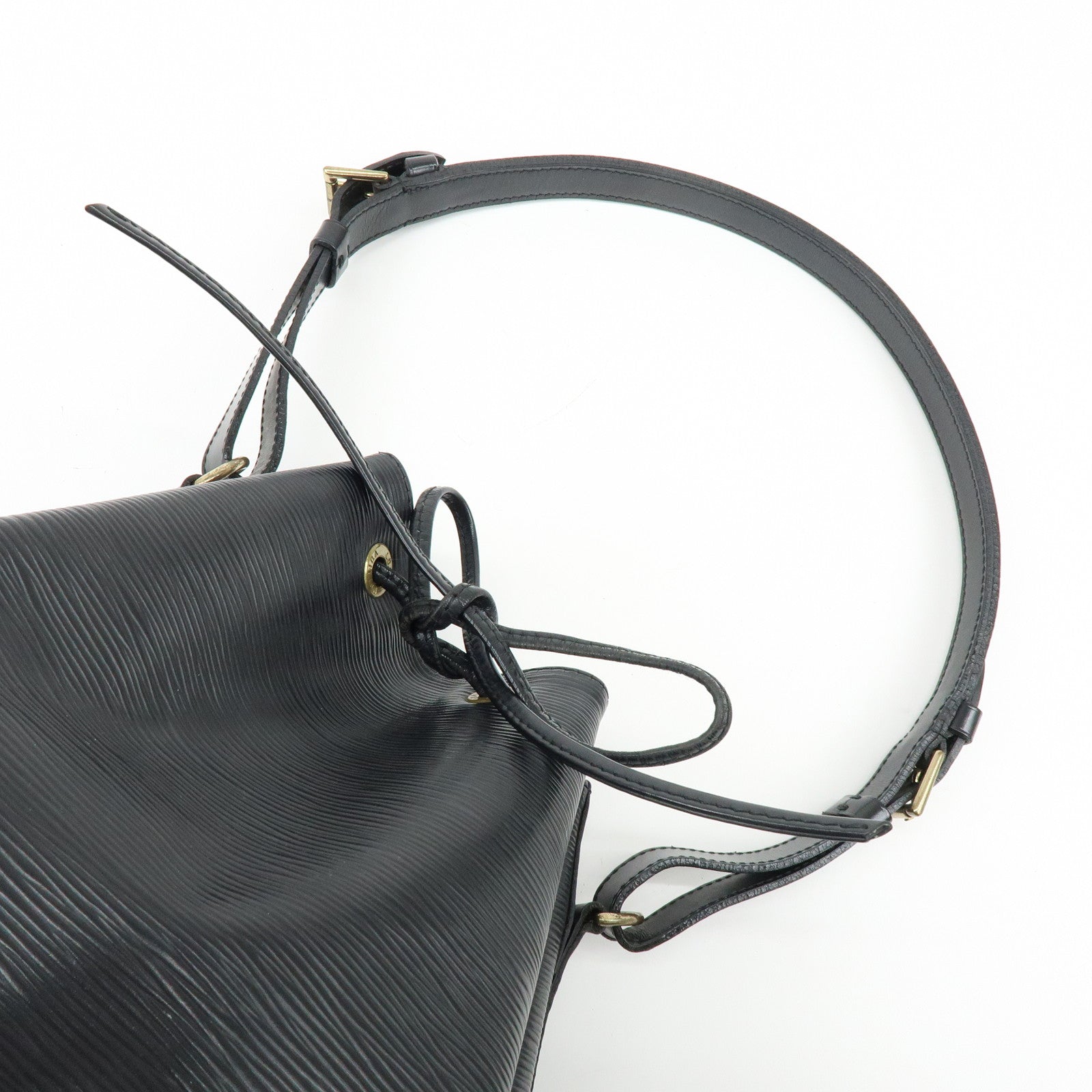 Louis Vuitton Epi Petit Noe Shoulder Bag Noir Black M59012