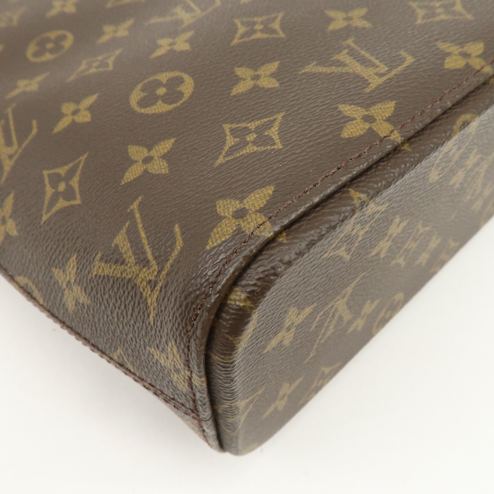 Louis Vuitton Monogram Luco Tote Bag Shoulder Bag Brown M51155