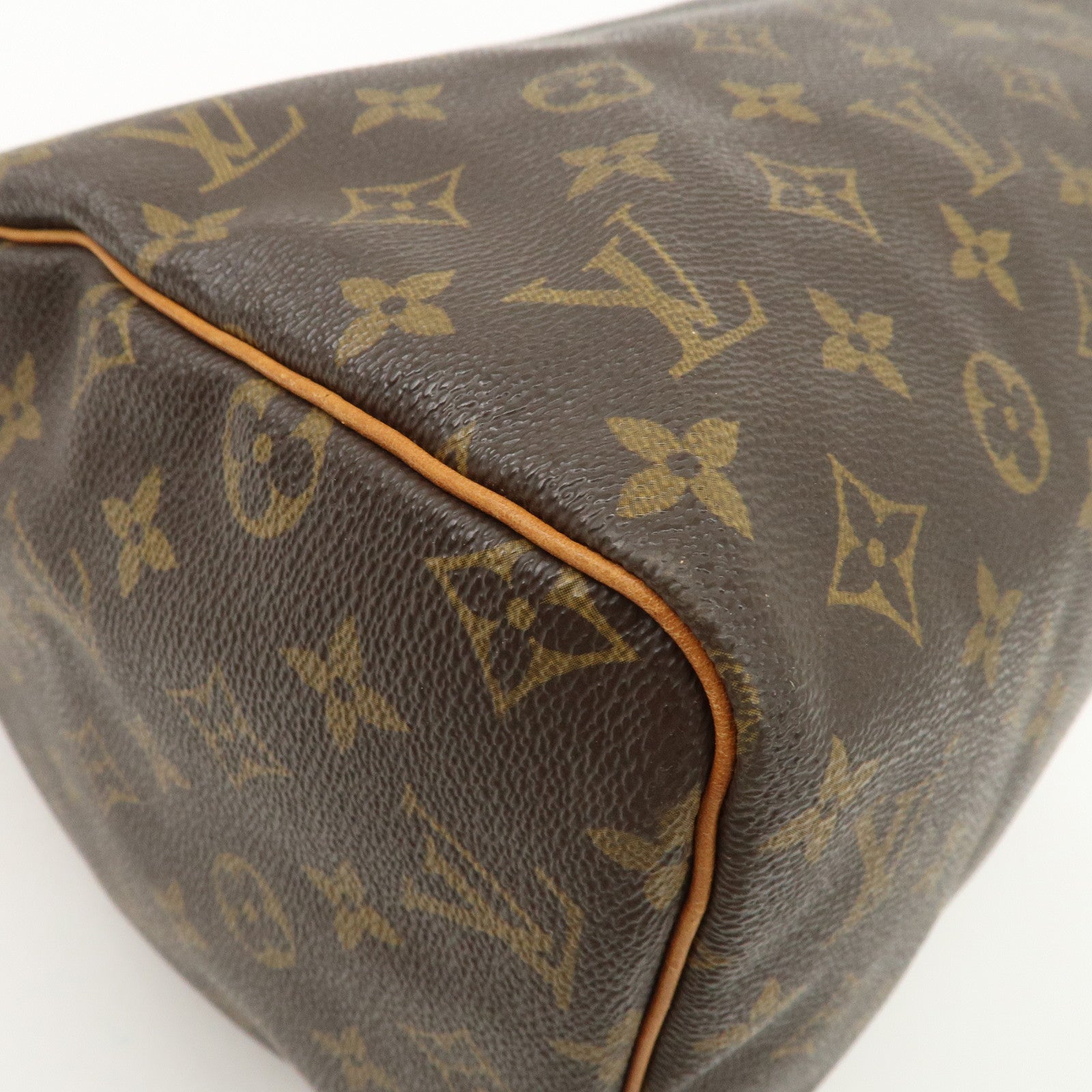 Louis Vuitton Monogram Speedy 30 Boston Bag Hand Bag M41526 Used