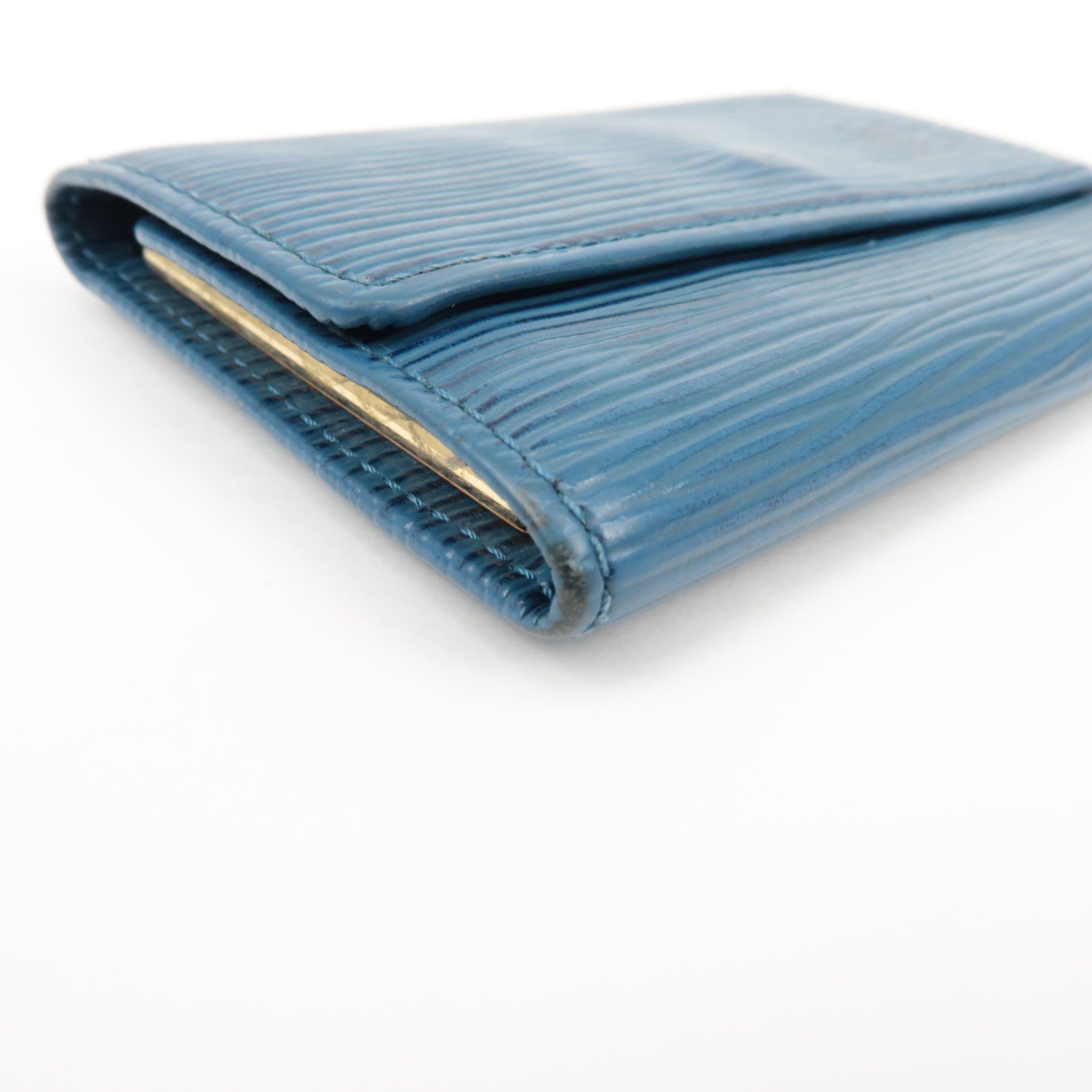 Louis Vuitton Epi Set of 2 Leather Coin Case Key Case M63815 M63703 Used