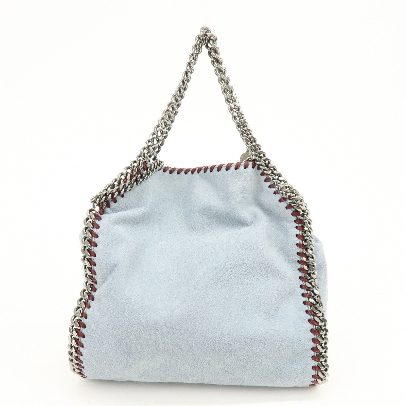 STELLA MCCARTNEY Falabella Tiny Faux Leather 2Way Bag Blue 371223
