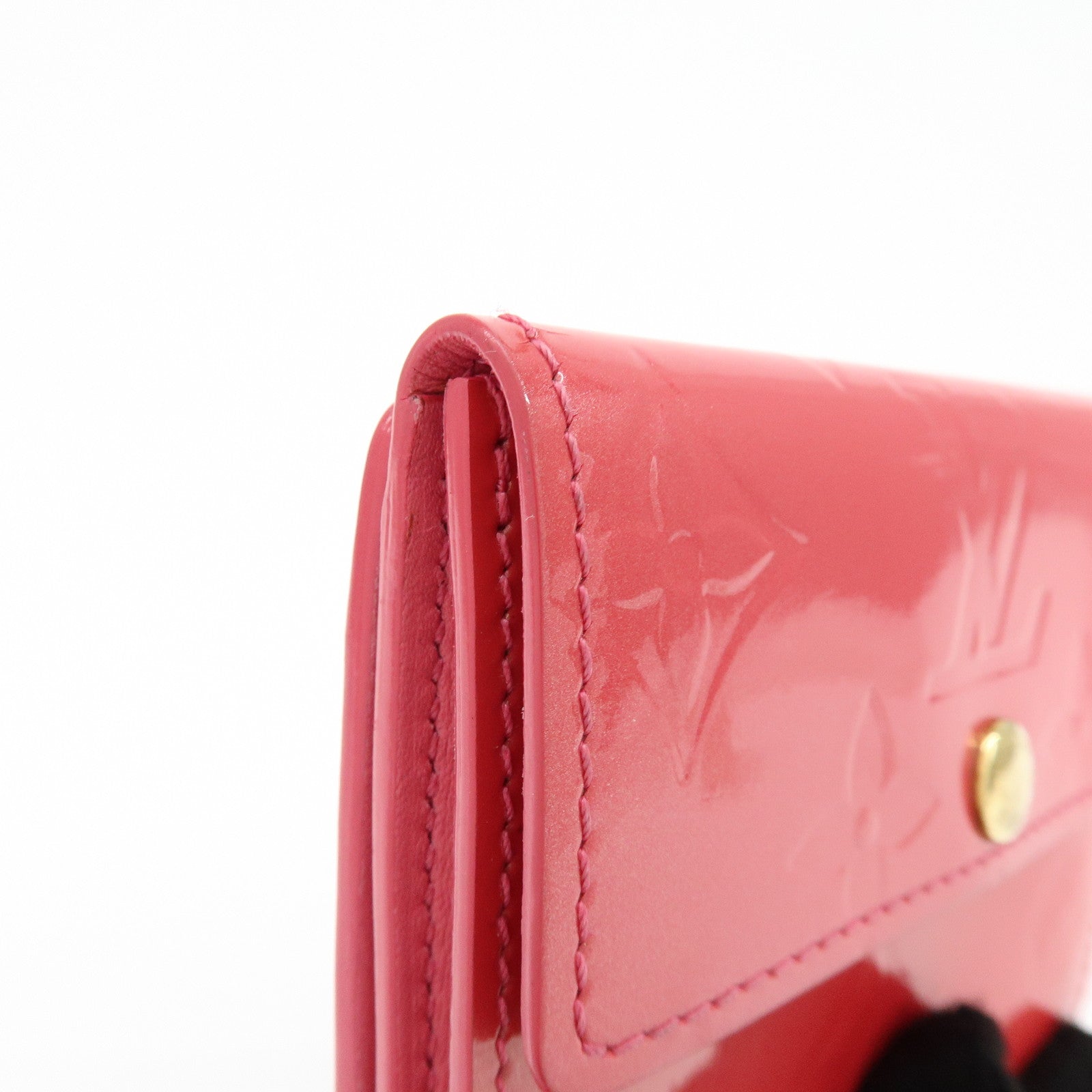 Louis Vuitton Monogram Vernis Ludlow Bi-fold Compact Wallet M9143F