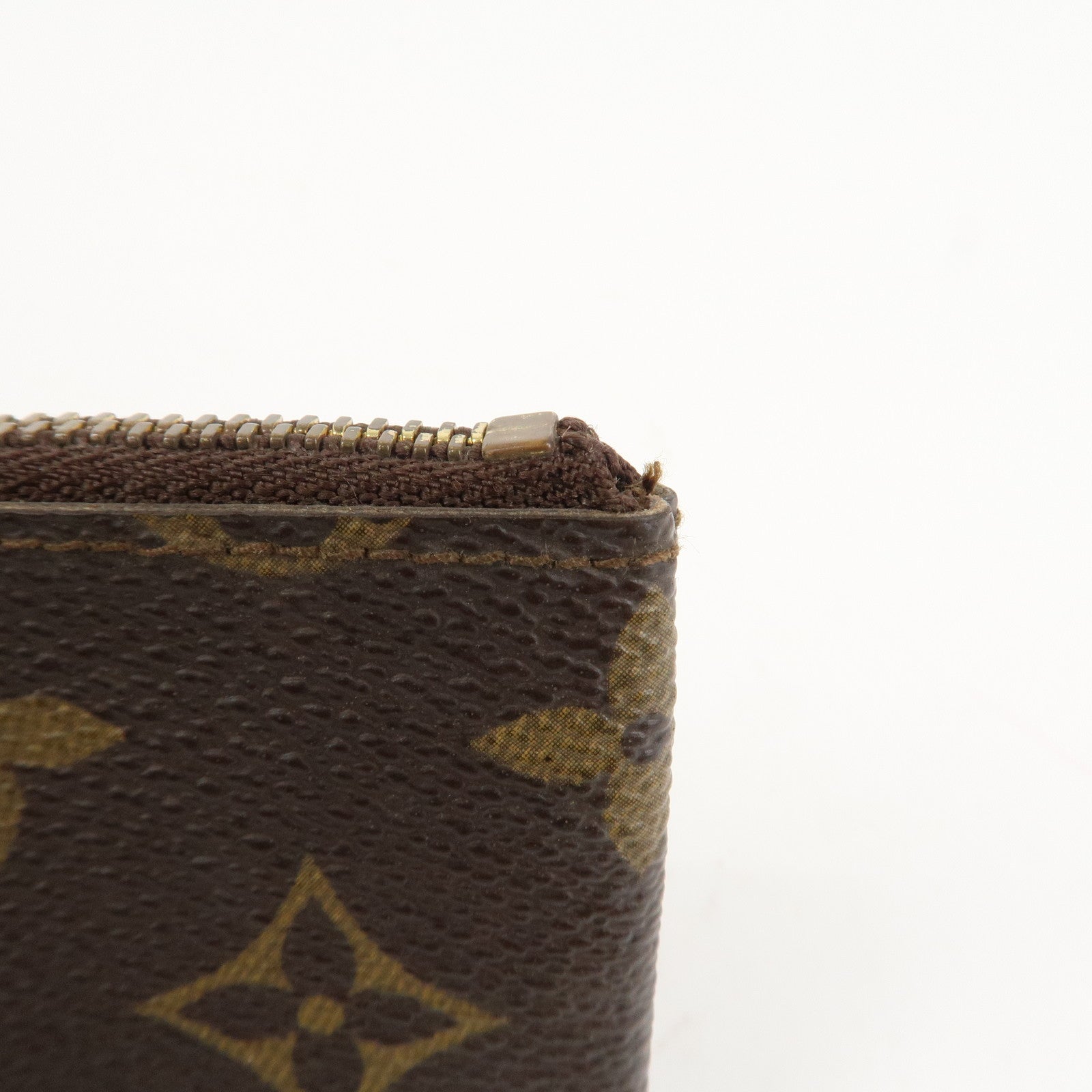 Louis Vuitton Monogram Pochette Cles Coin Case Key Case M62650 Used