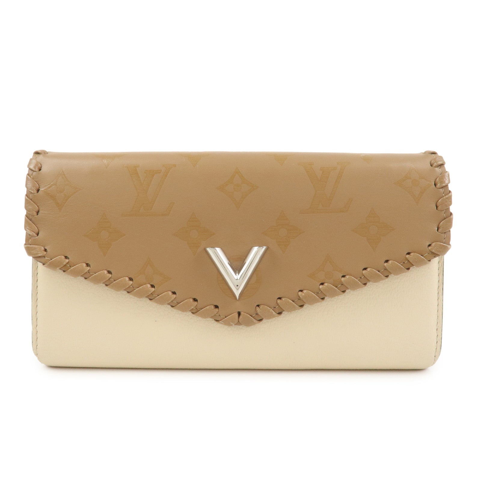 Louis Vuitton Monogram Portefeuille Very Long Wallet Sesame M63101