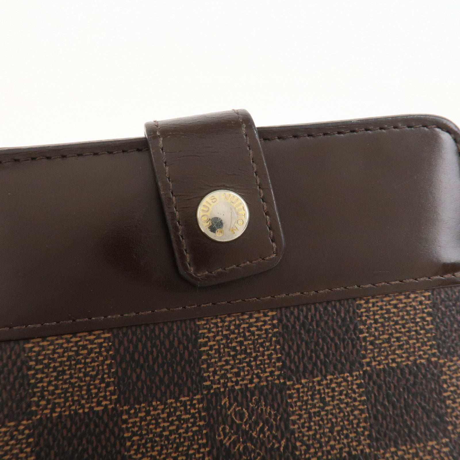 Louis Vuitton Damier Compact Zippy Bi-fold Small Wallet N61668