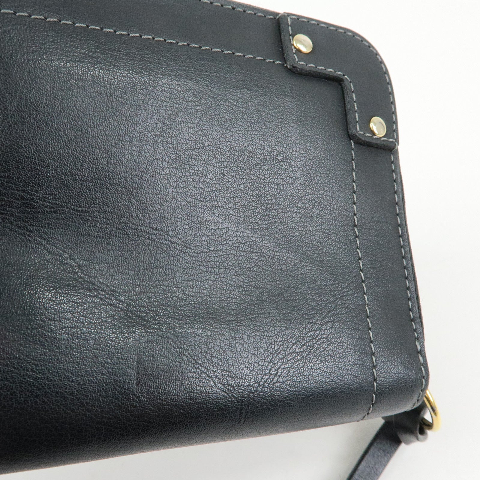 Chloe Paddington Eden Leather Set of Wallet Black