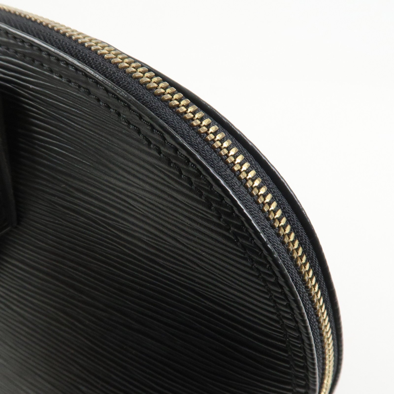 Louis Vuitton Epi Leather Alma PM Hand Bag Noir Black M52142