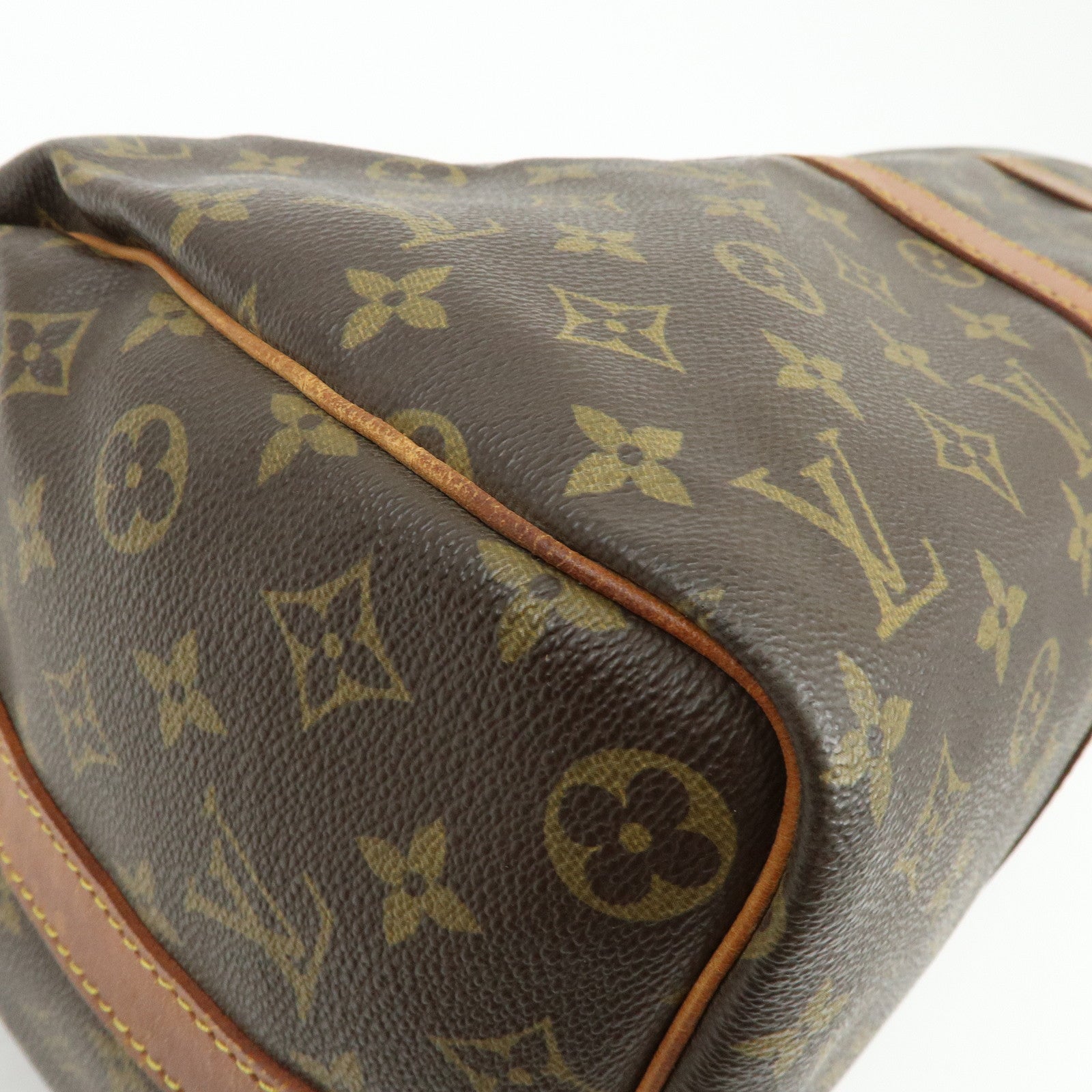 Louis Vuitton Monogram Keep All Bandouliere 45 Boston Bag M41418