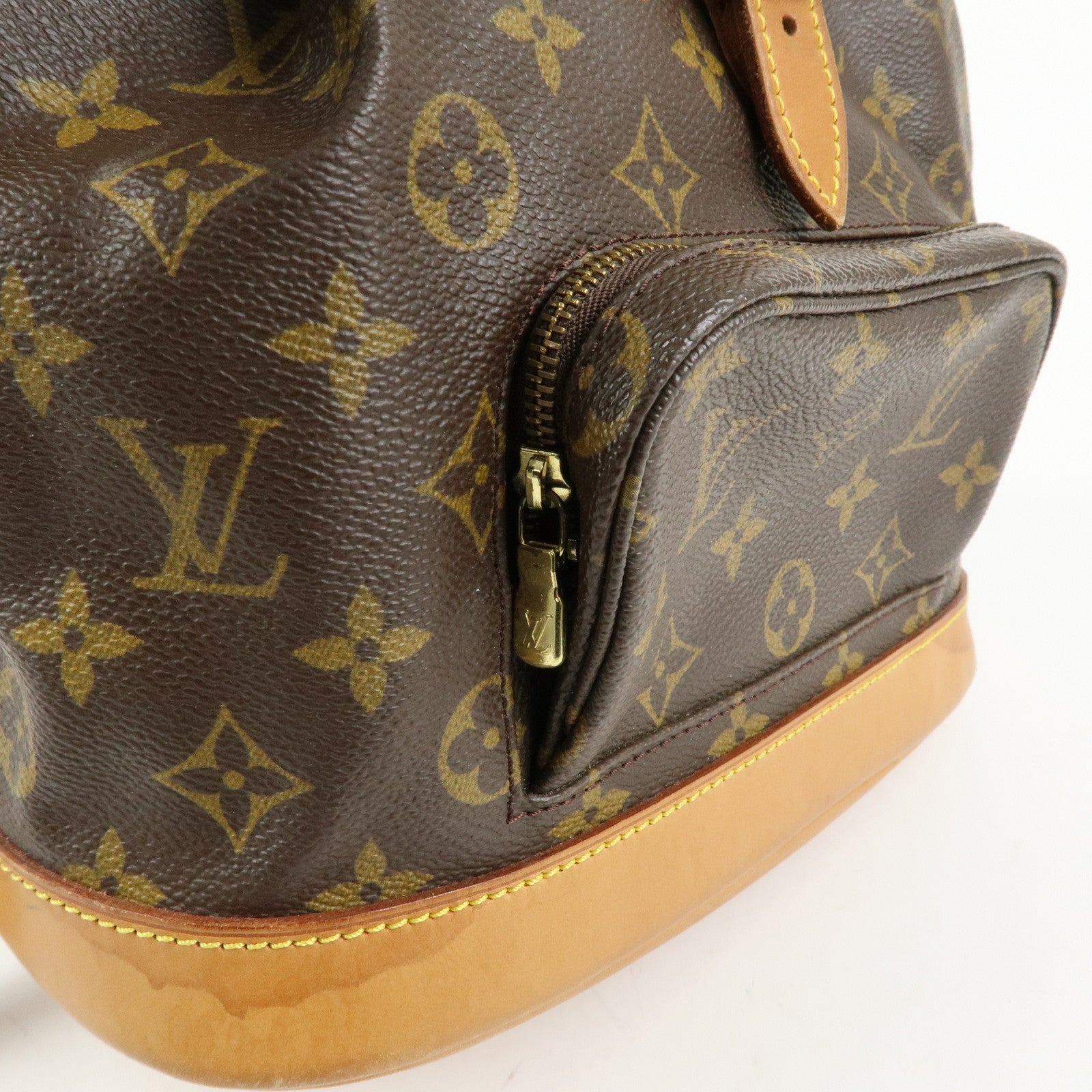 Louis Vuitton Monogram Montsouris MM Backpack Brown M51136