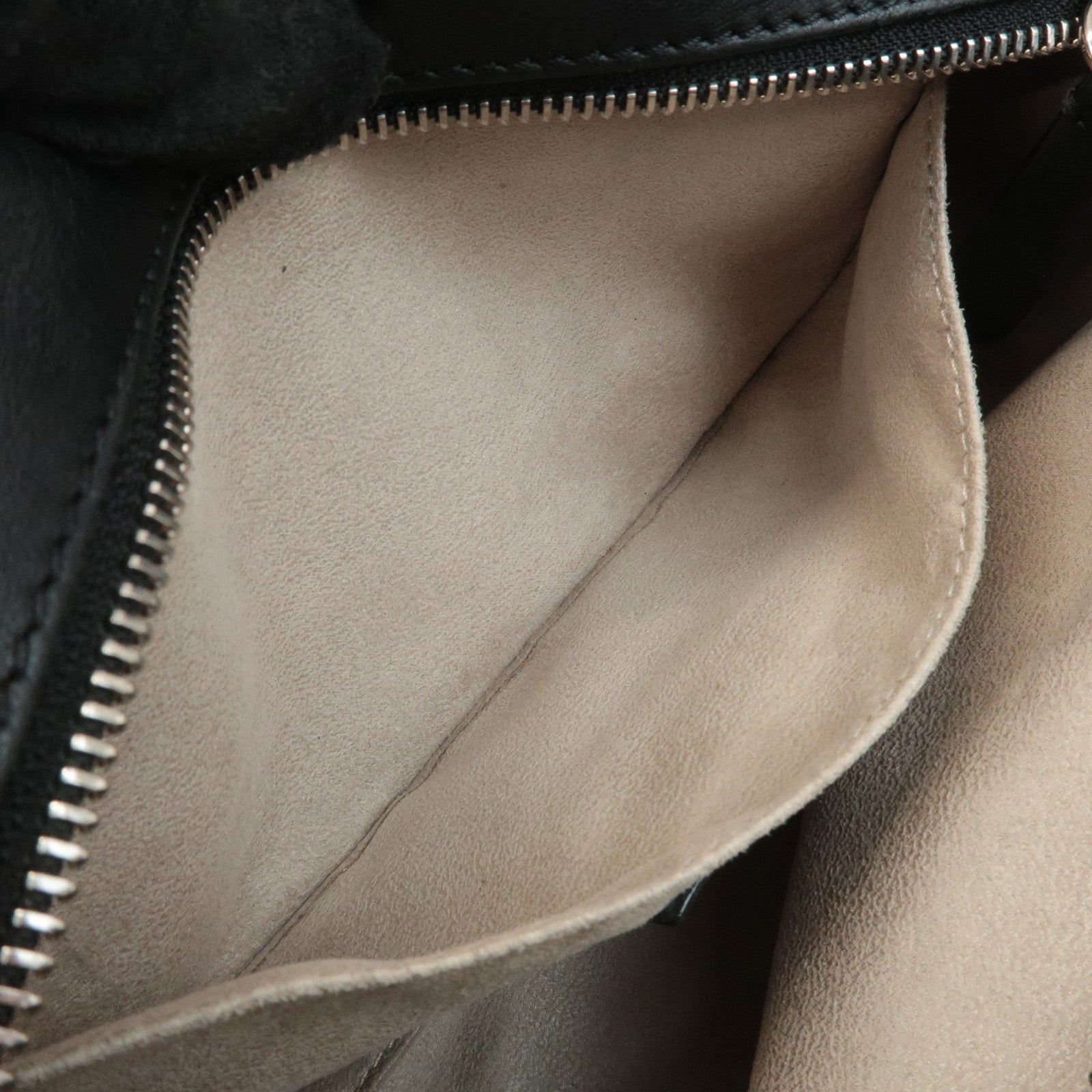 JIMMY CHOO Leather Star Studs Tote Bag Hand Bag Black Silver HDW Used