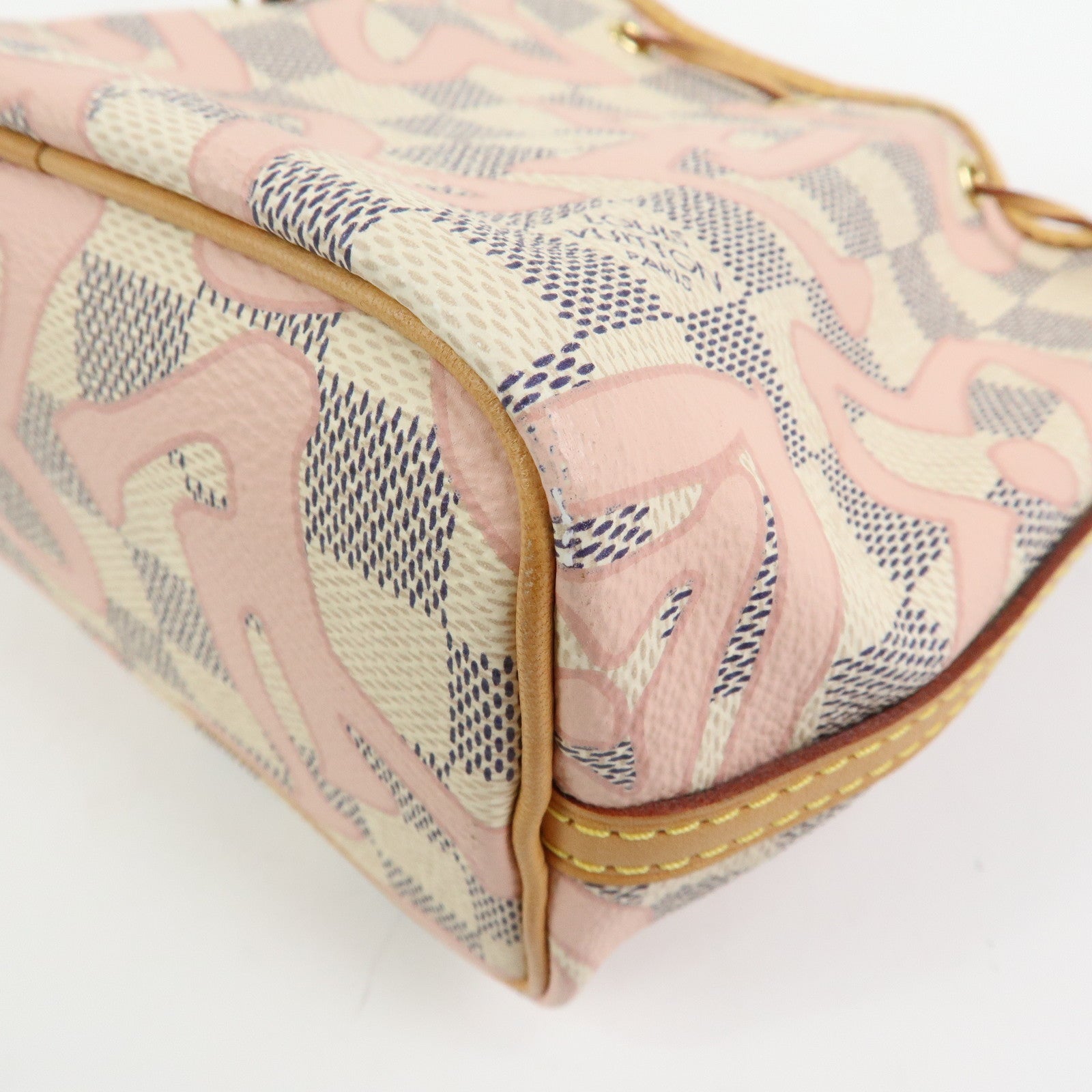 Louis Vuitton Damier Azur Tahiti Nano Noe Shoulder Bag N60052