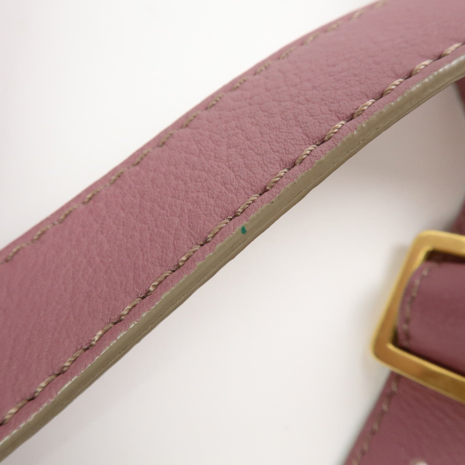 Chloe Marcie Leather Shoulder Bag Crossbody Bag Purple