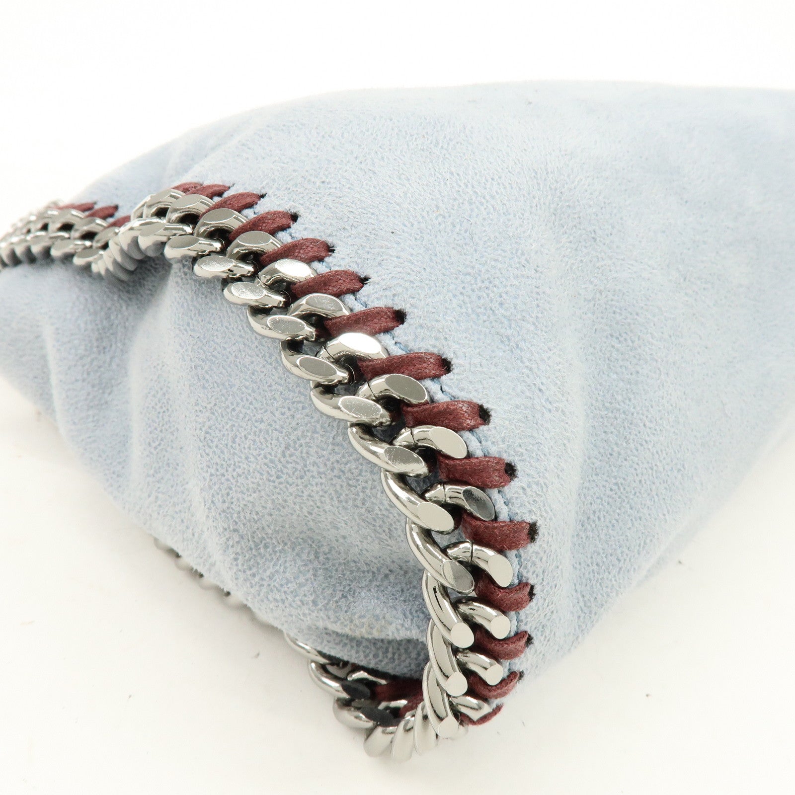 STELLA MCCARTNEY Falabella Tiny Faux Leather 2Way Bag Blue 371223