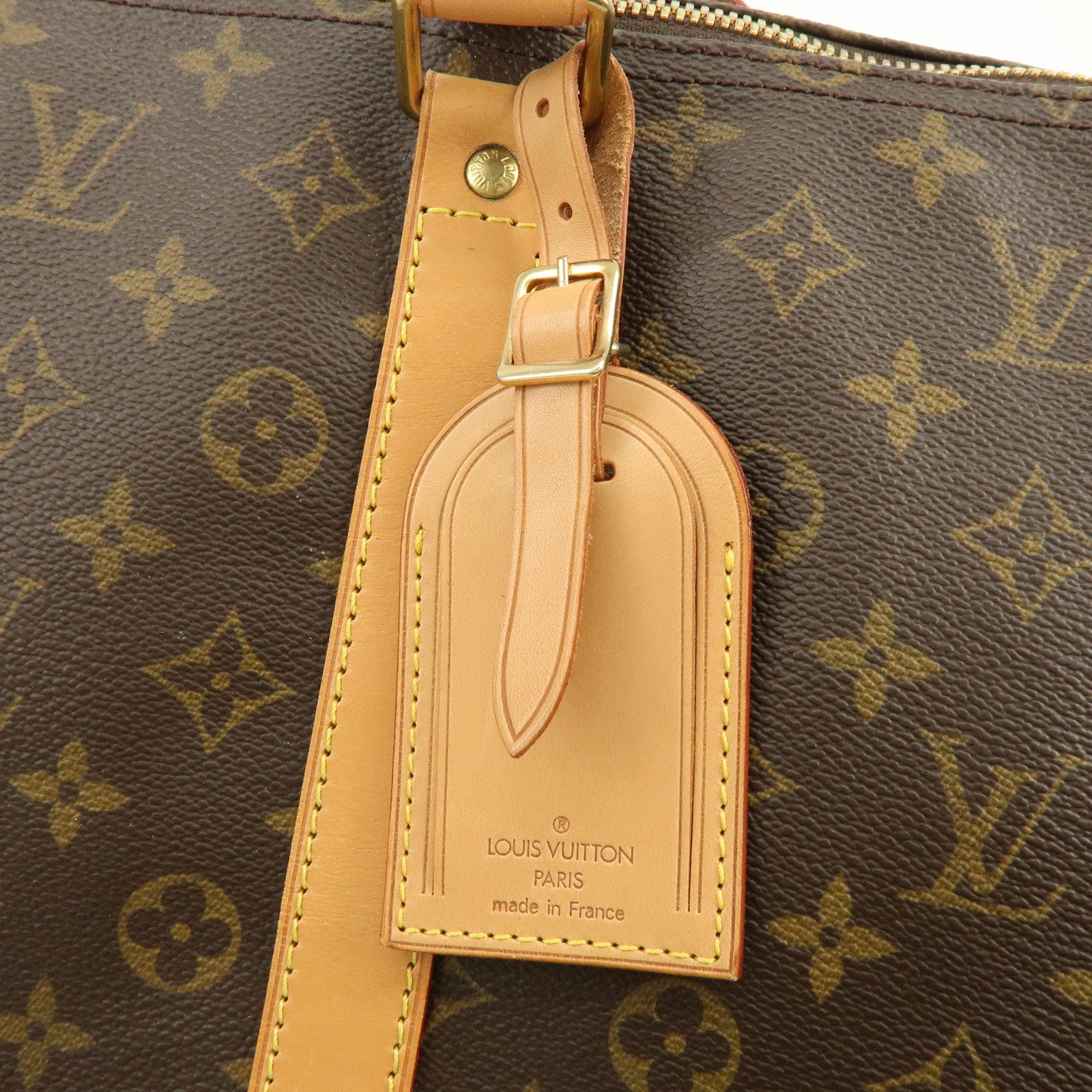 Louis Vuitton Monogram Keep All 55 Boston Bag Brown M41424