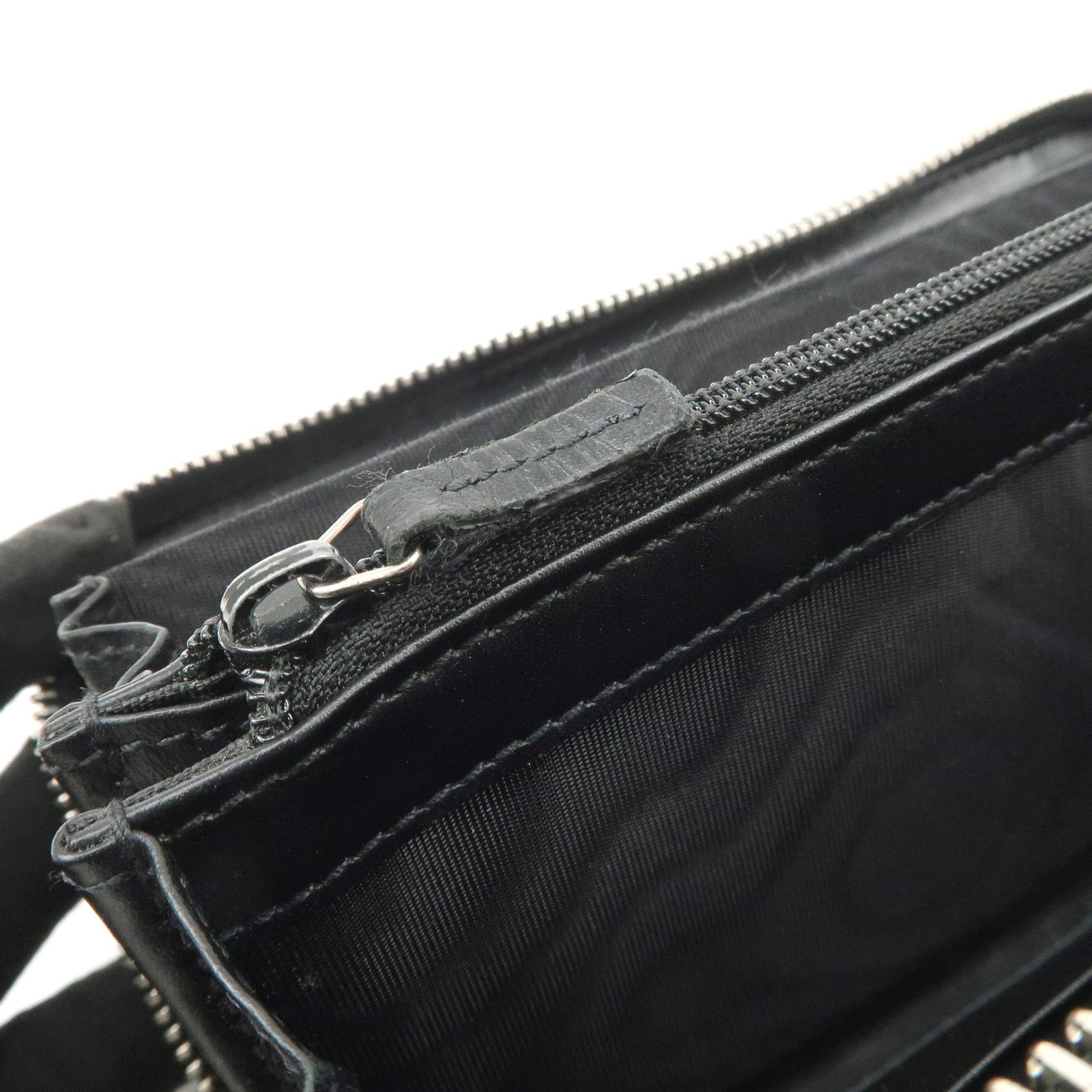 GUCCI GG Supreme Leather Round Zippy Long Wallet Beige Black 451249