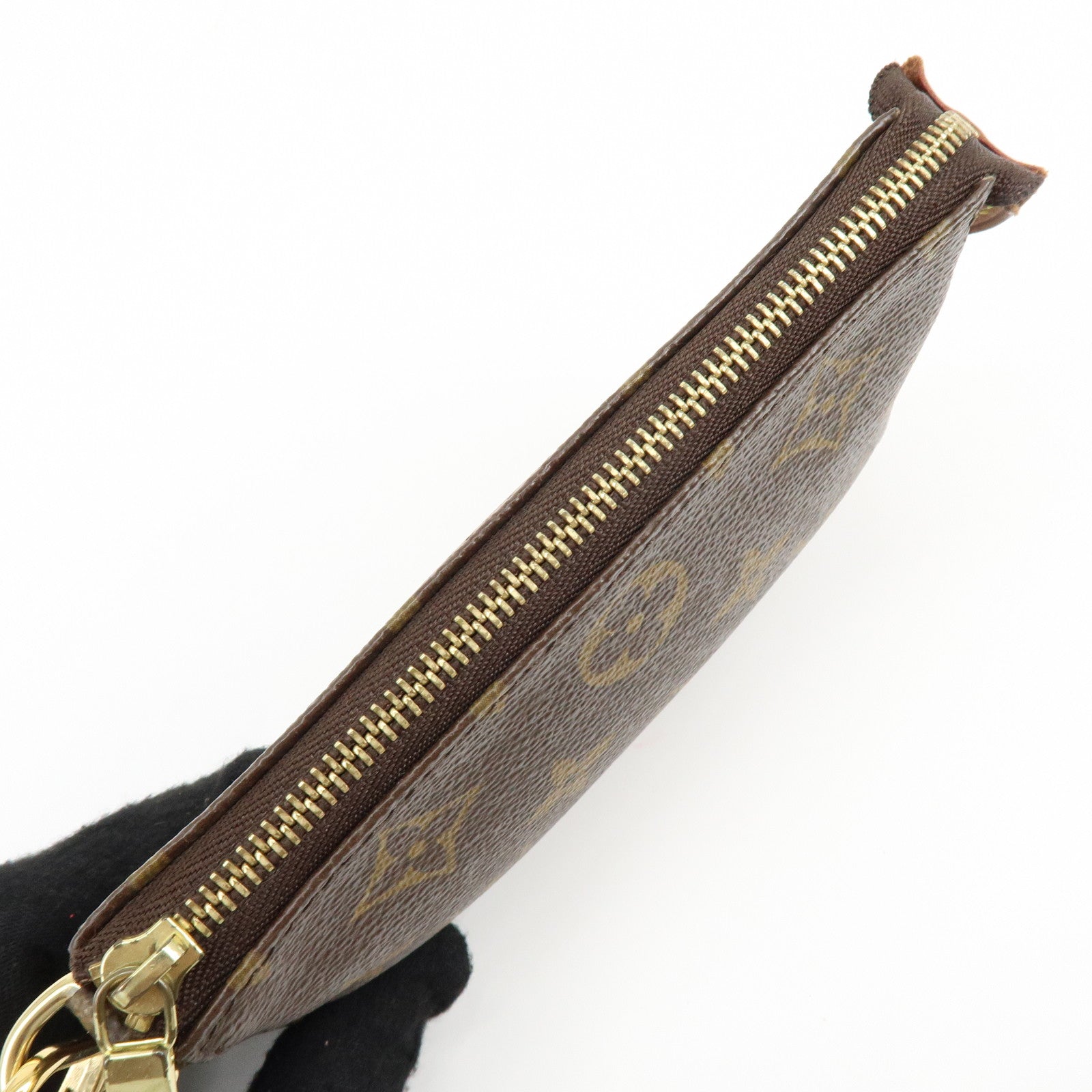 Louis Vuitton Monogram Mini Pochette Accessoires Hand Bag M58009