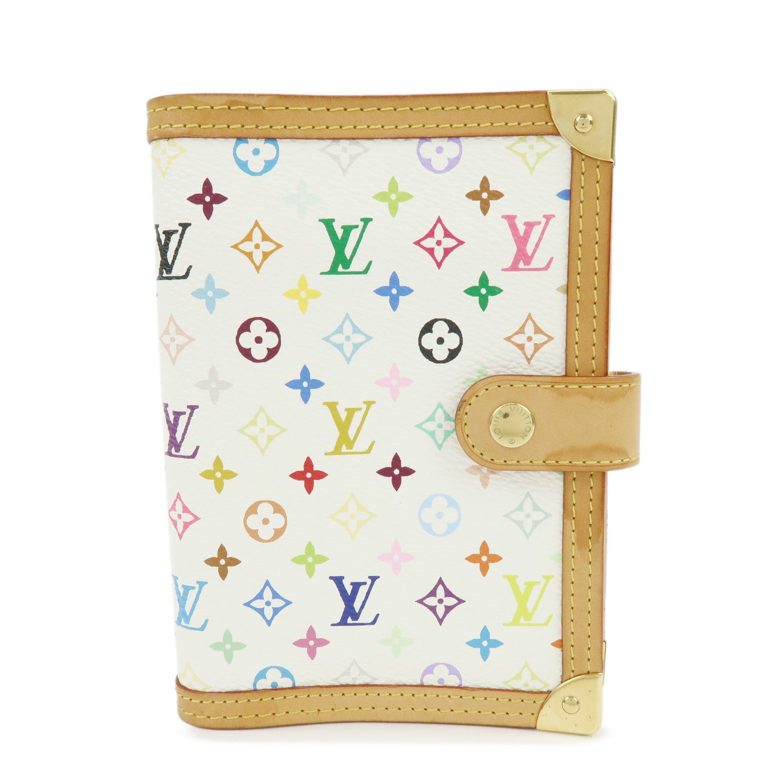Louis Vuitton Monogram Multicolor Agenda PM Planner Cover R20896