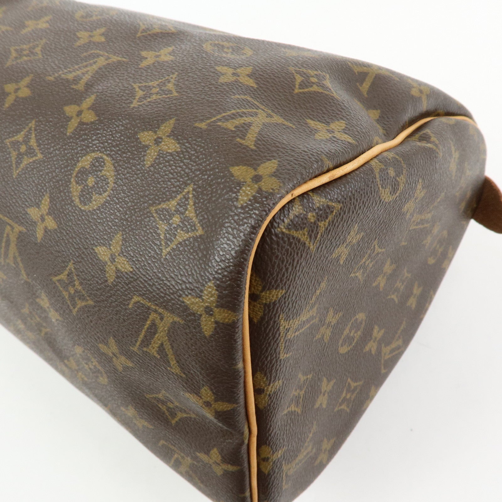 Louis Vuitton Monogram Speedy 30 Boston Bag Hand Bag Brown M41526
