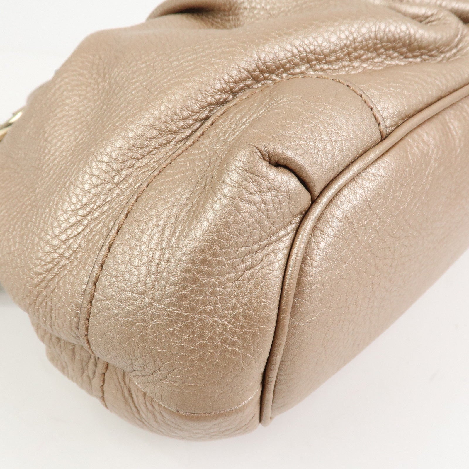 GUCCI Sukey Interlocking G Leather 2Way Bag Shoulder Bag 247902