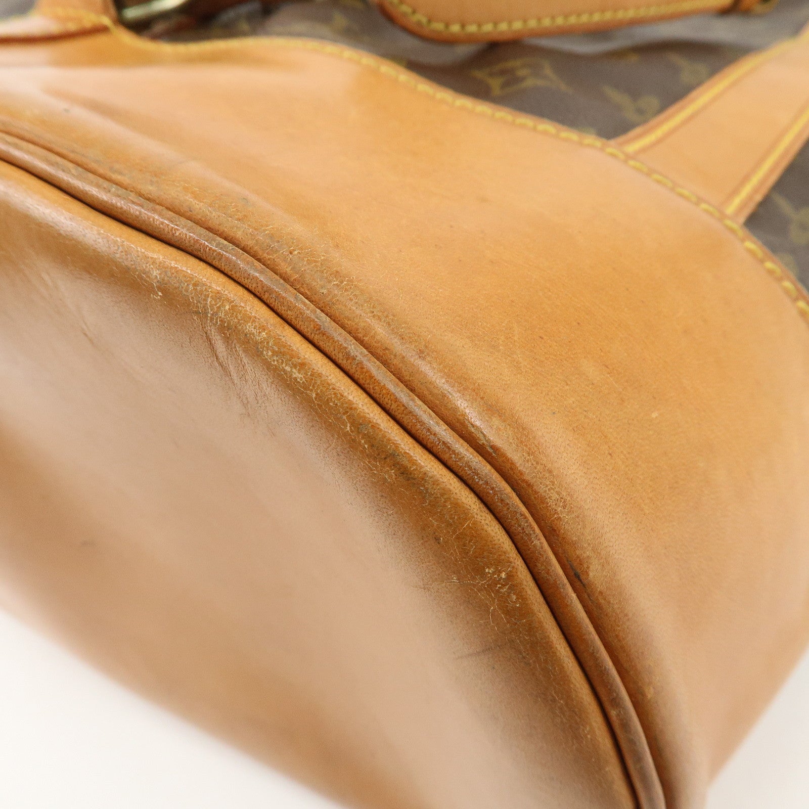 Louis Vuitton Monogram Randonnee GM Shoulder Bag Brown M42244