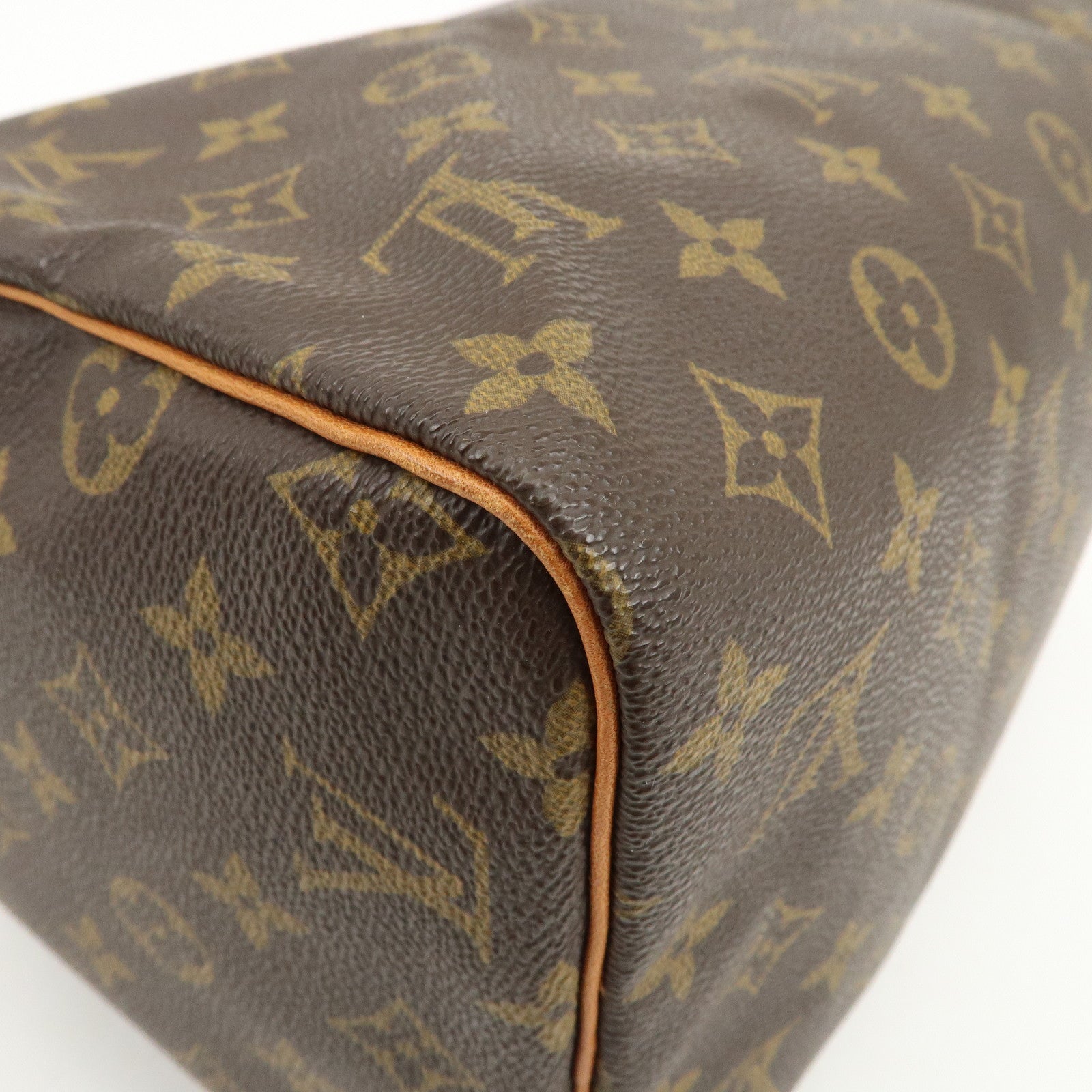 Louis Vuitton Monogram Speedy 30 Boston Bag Hand Bag Brown M41526
