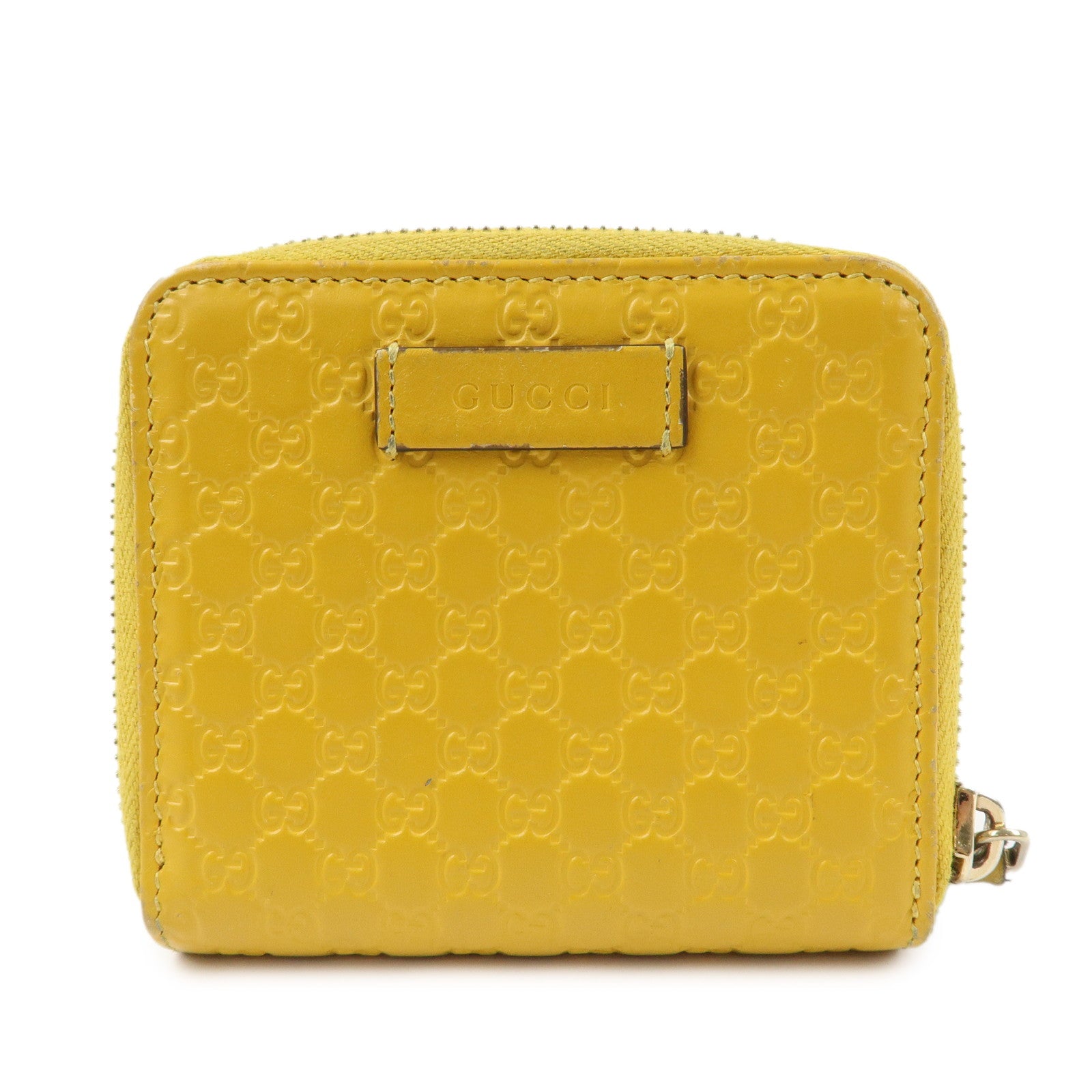 GUCCI Micro Guccissima Signature Bi-Fold Compact Wallet 449395