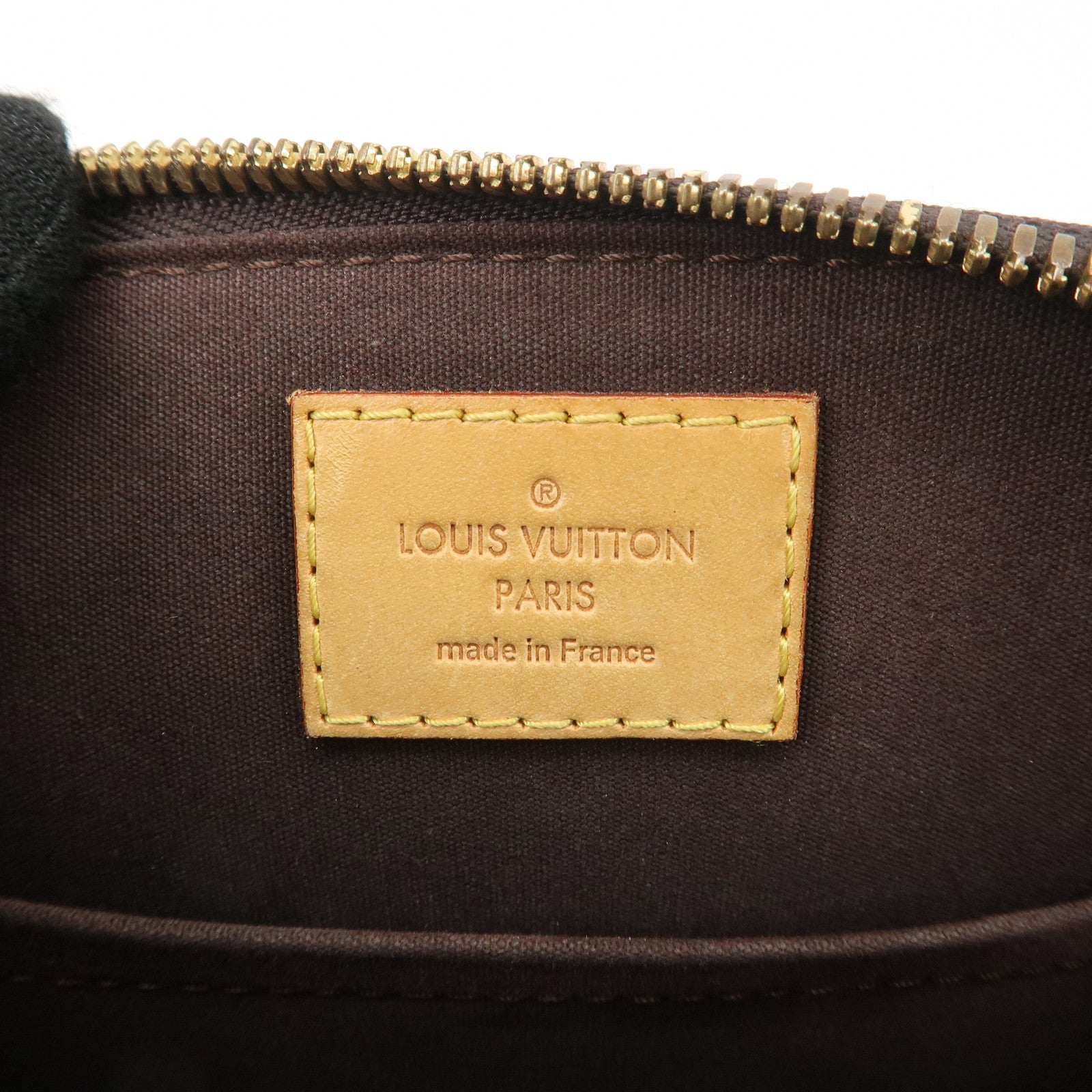 Louis Vuitton Monogram Vernis Leather Alma BB 2way Hand Bag M91700