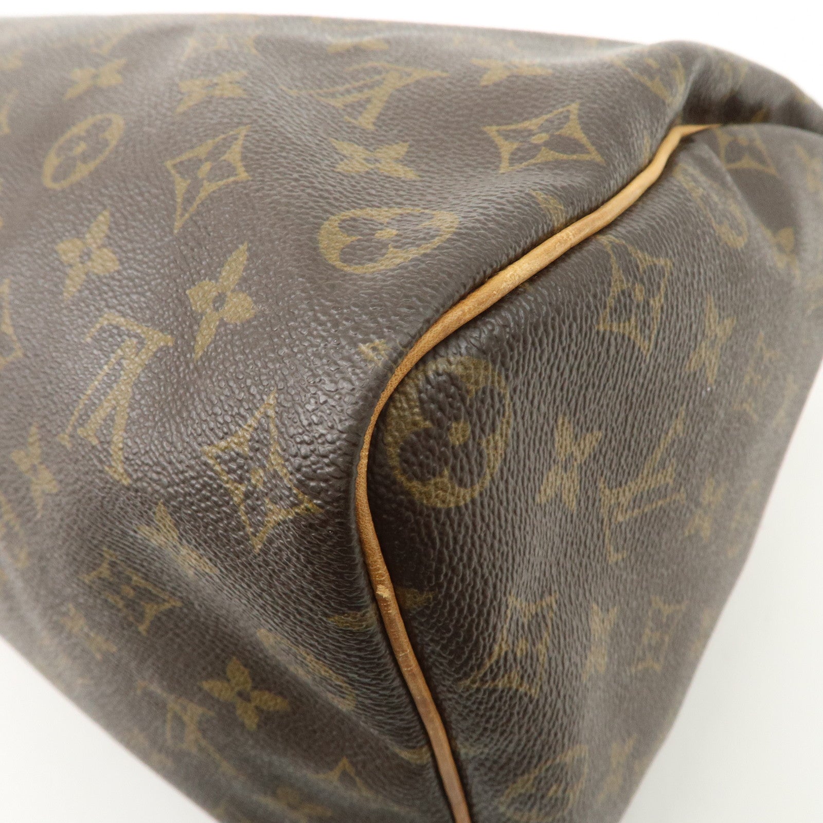 Louis Vuitton Monogram Speedy 35 Hand Bag Boston Bag M41524 Used