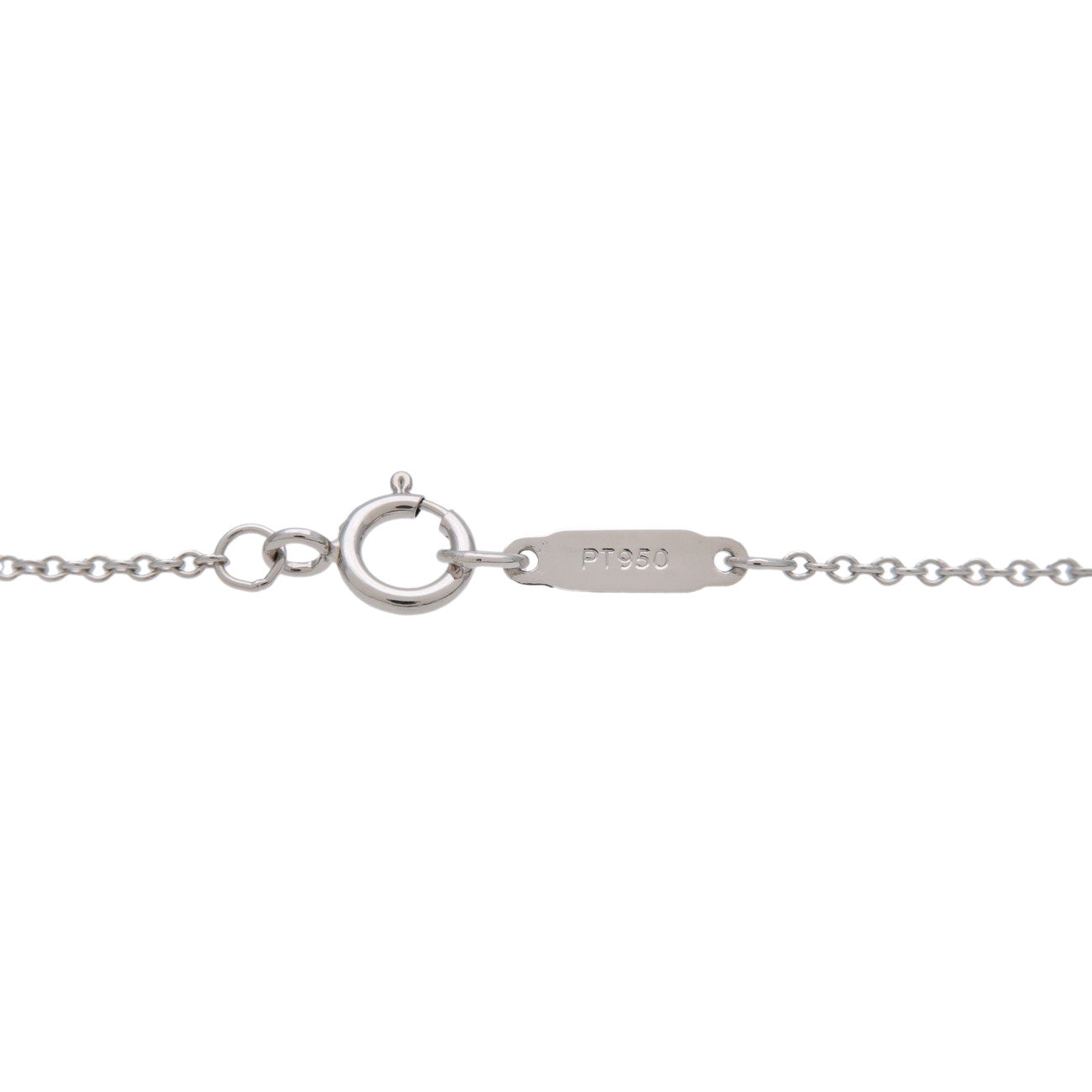 Tiffany & Co Sentimental Heart Diamond Necklace PT950 Platinum