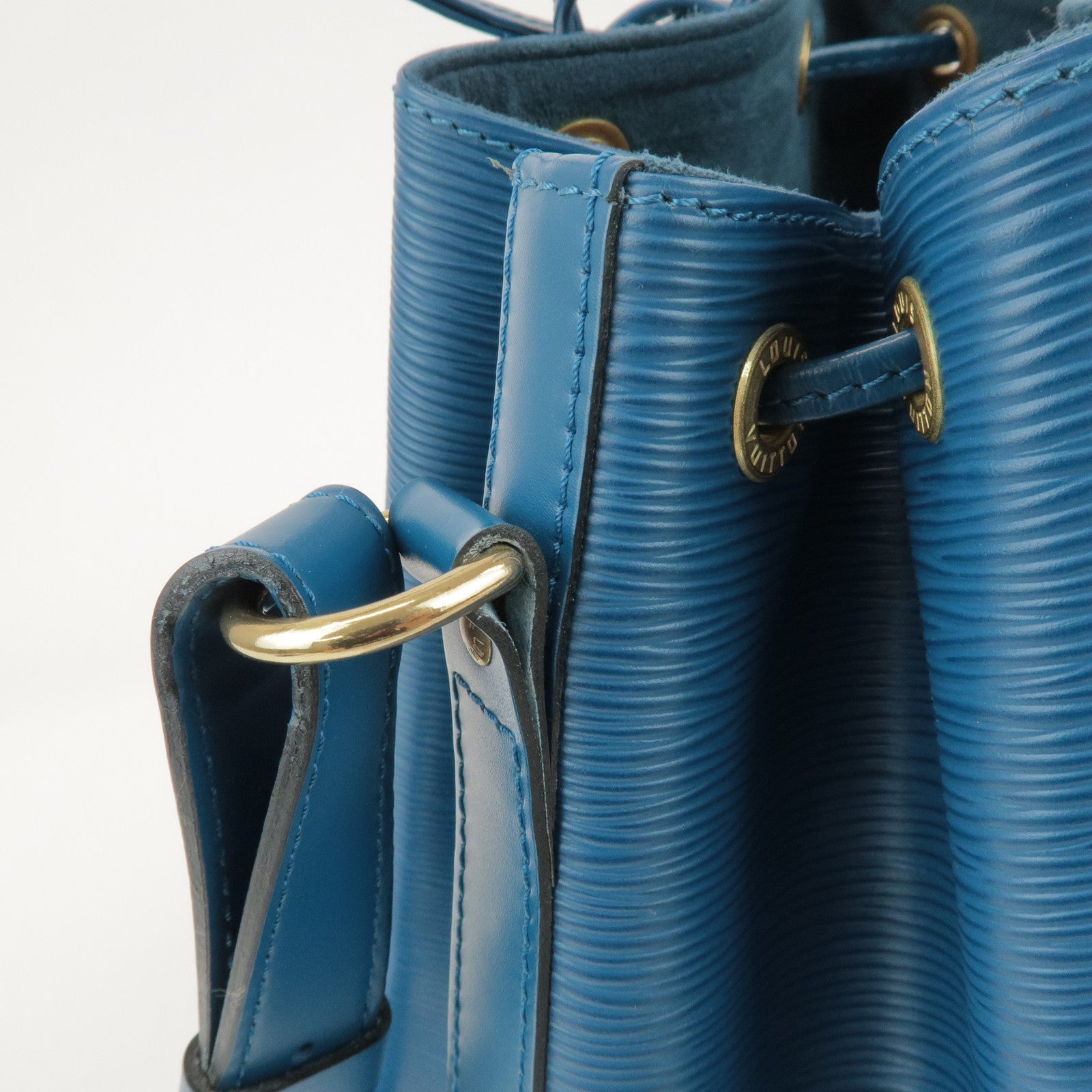 Louis Vuitton Epi Petit Noe Shoulder Bag Toledo Blue M44105