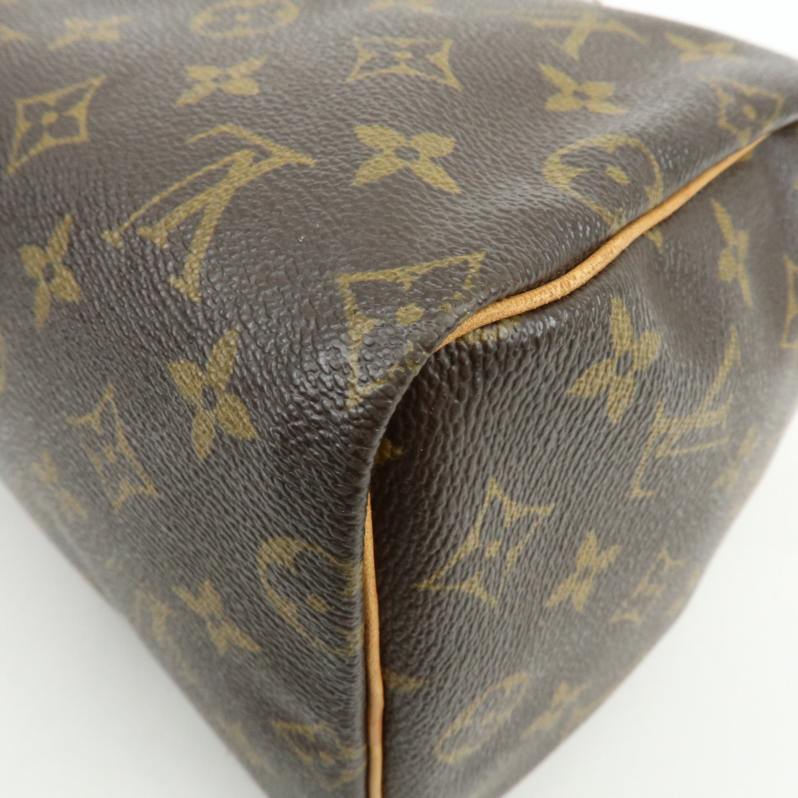 Louis Vuitton Monogram Speedy 25 Boston Bag Hand Bag Brown M41528