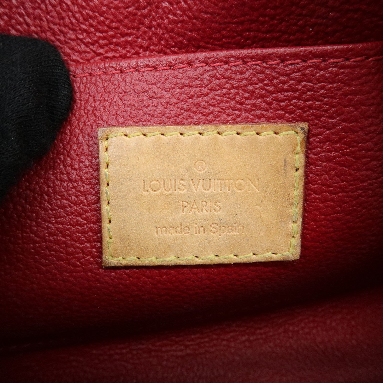 Louis Vuitton Monogram Vernis Pochette Cosmetic PM Pouch M91496