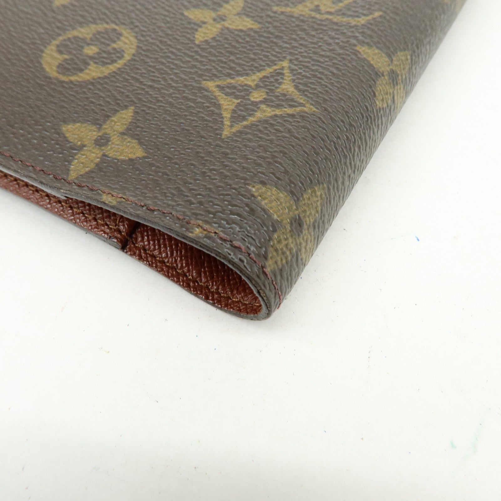 Louis Vuitton Monogram Agenda PM Planner Cover Brown R20005