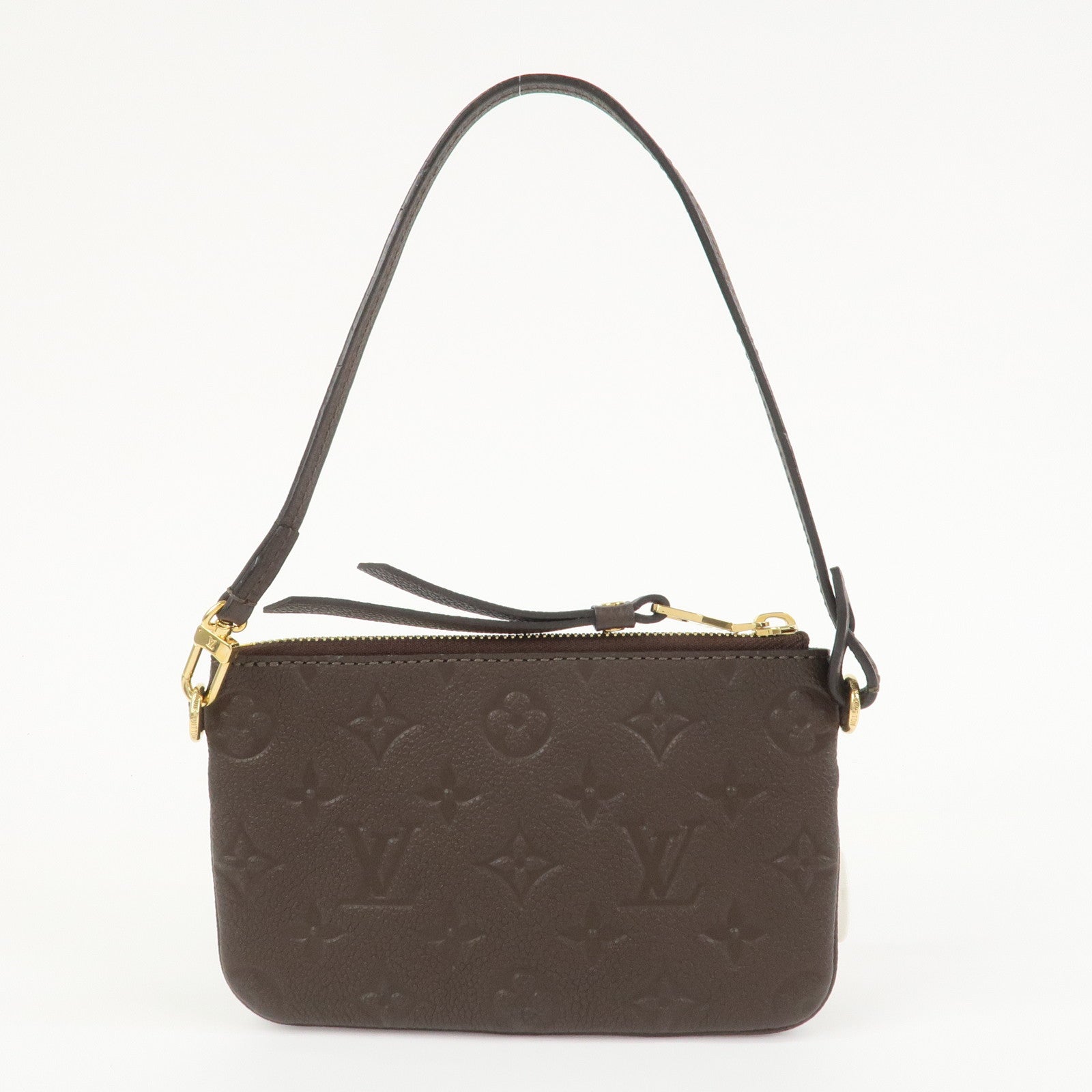 Louis Vuitton Monogram Empreinte Leather Pouch For Citadines Taupe