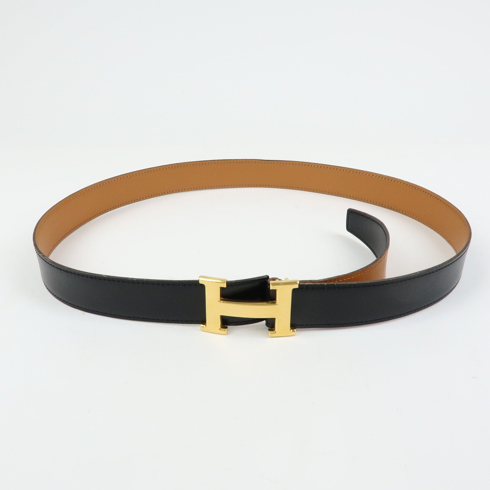 HERMES H Buckle Reversible Constance Belt