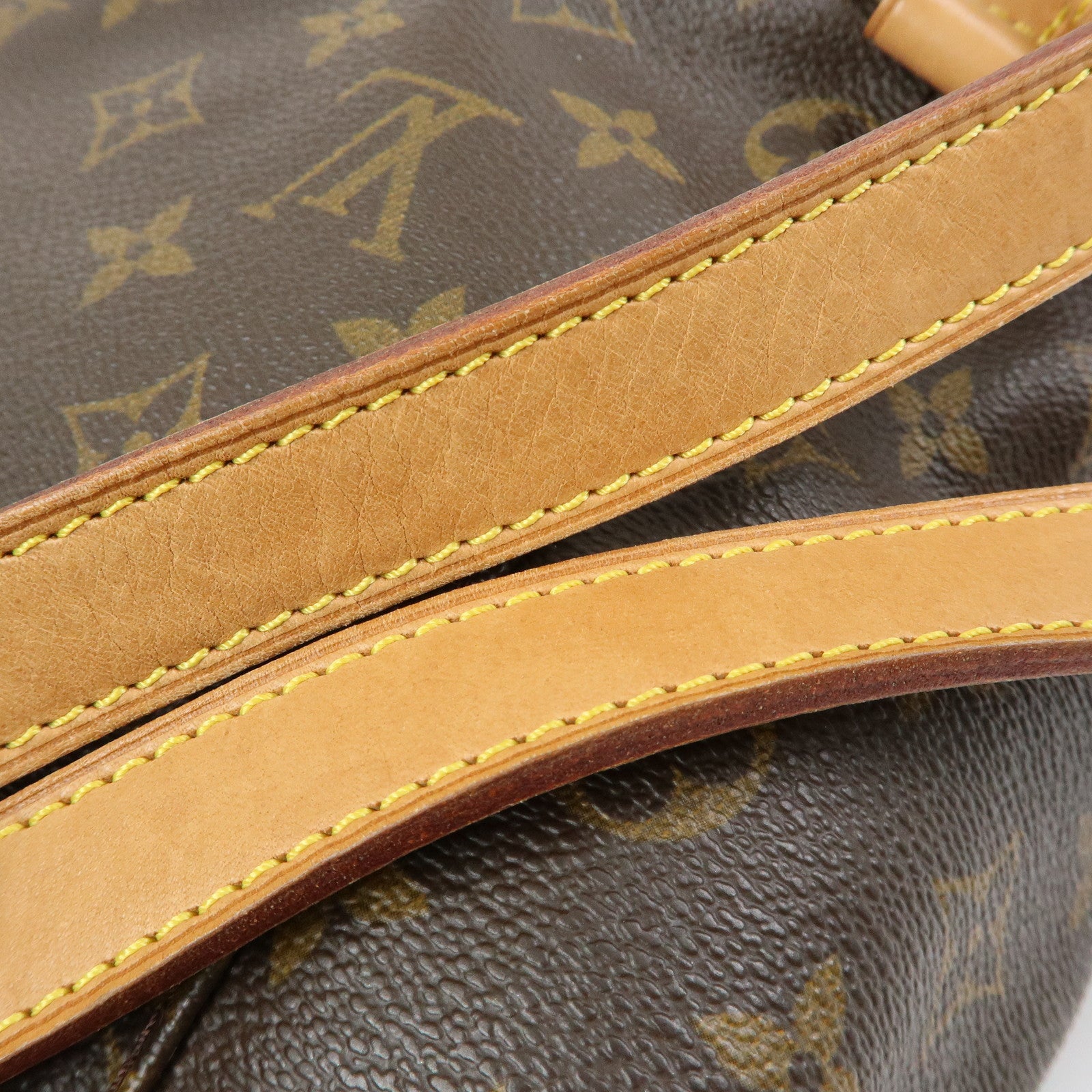 Louis Vuitton Monogram Montsouris MM Backpack Rucksack Brown M51136