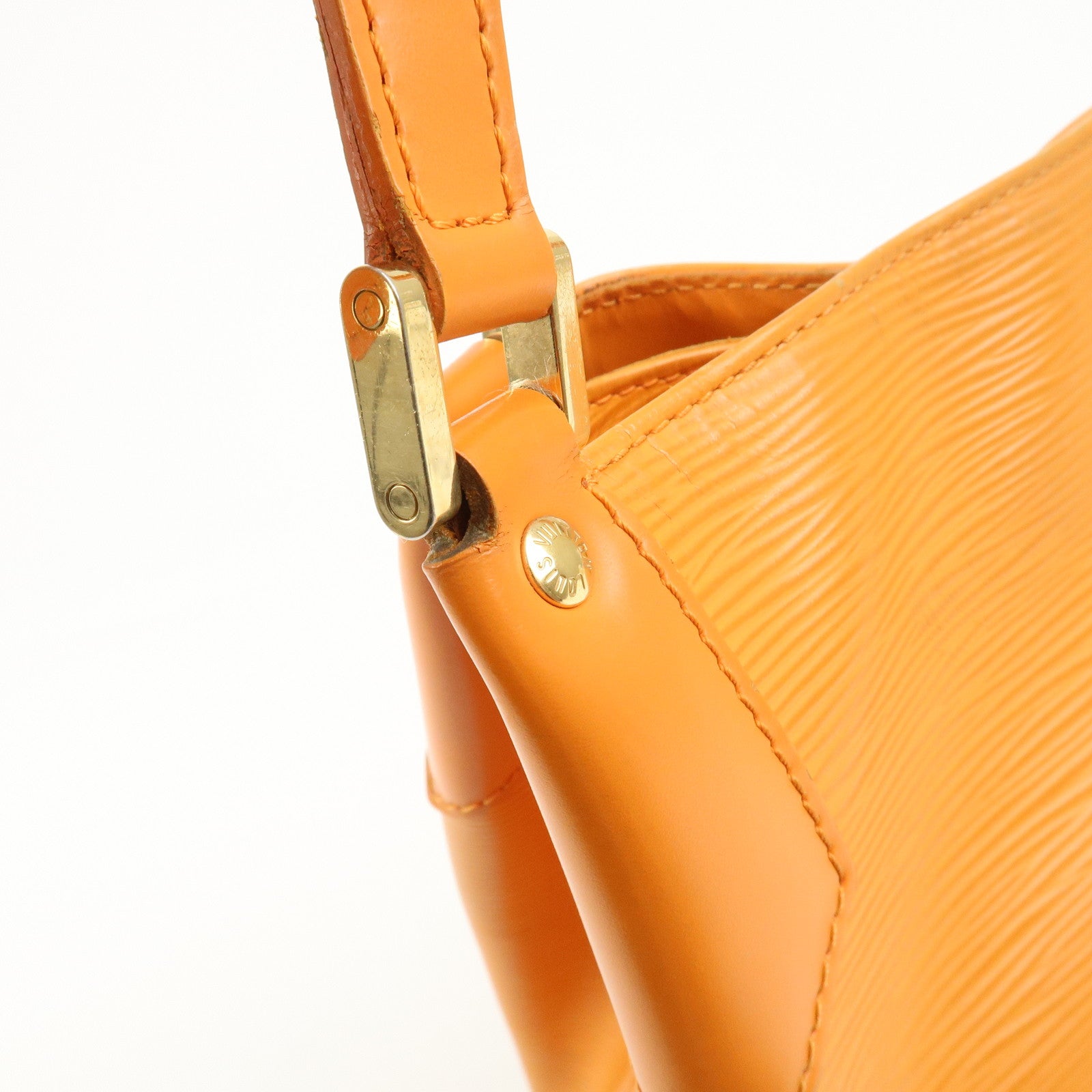 Louis Vuitton Epi Mandala MM Shoulder Bag Orange M5889H