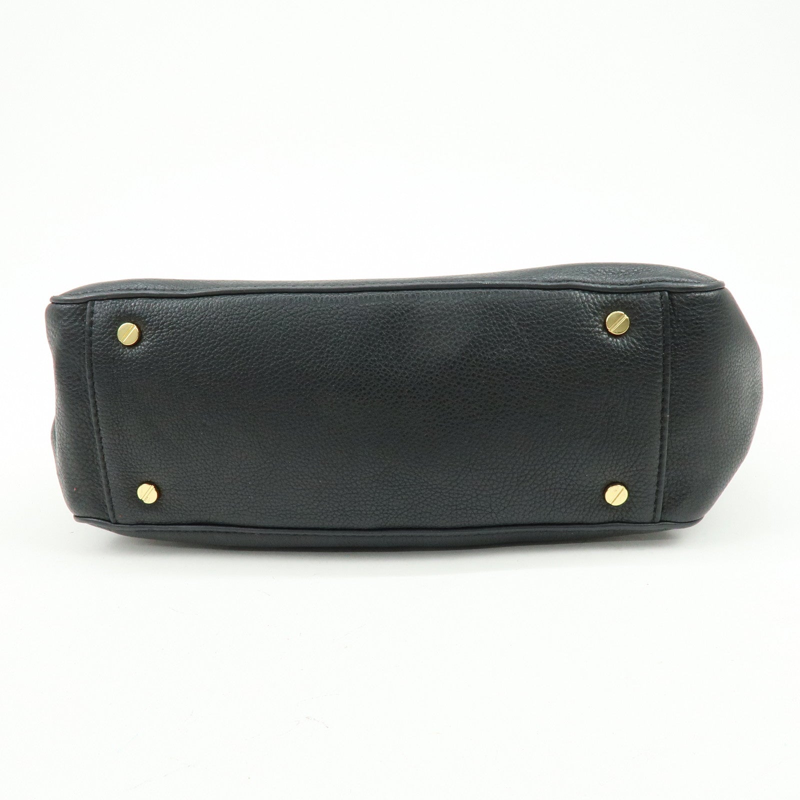 TORY BURCH Amanda Leather 2Way Bag Hand Bag Shoulder Bag Black