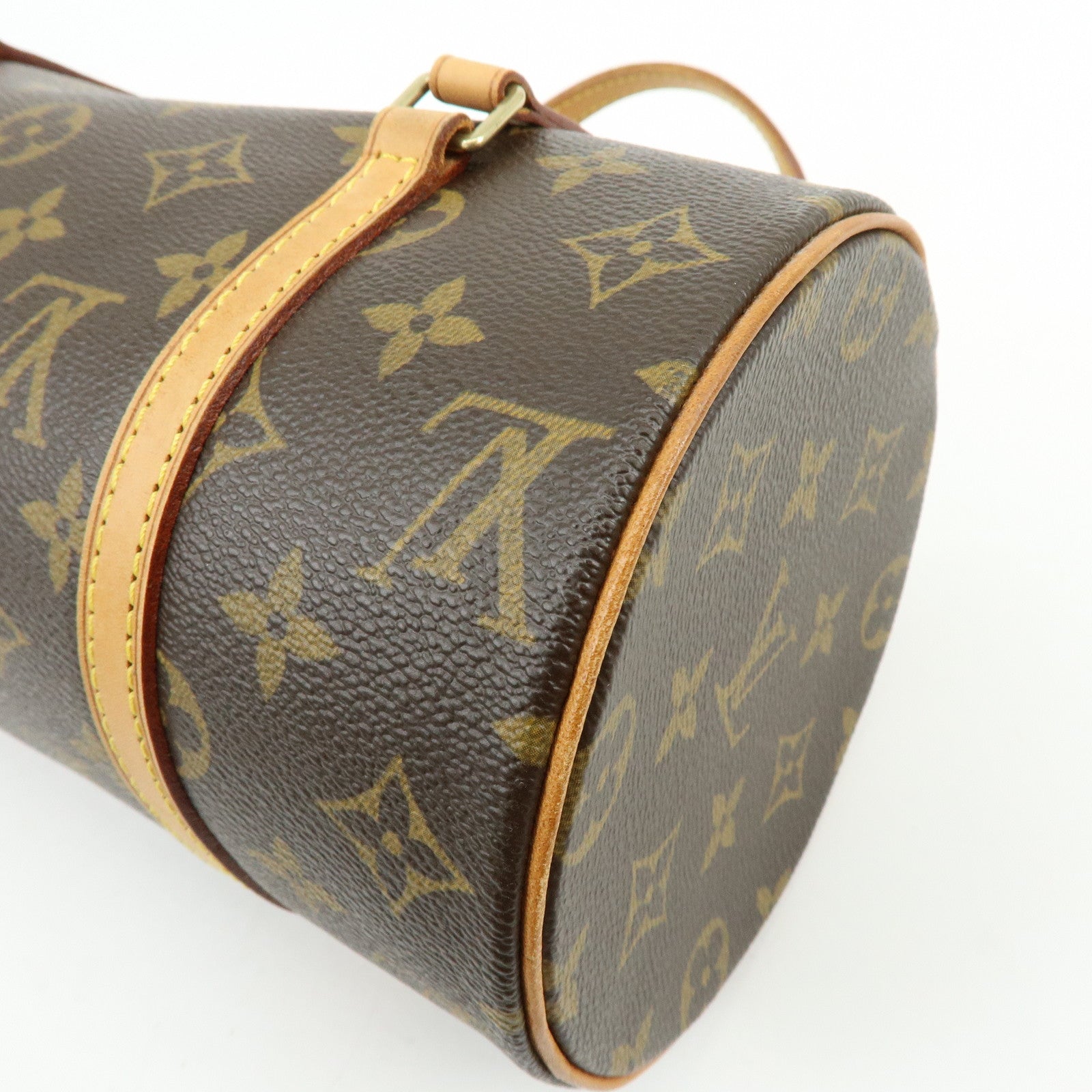 Louis Vuitton Monogram Papillon 26 Canvas Hand Bag Brown M51386