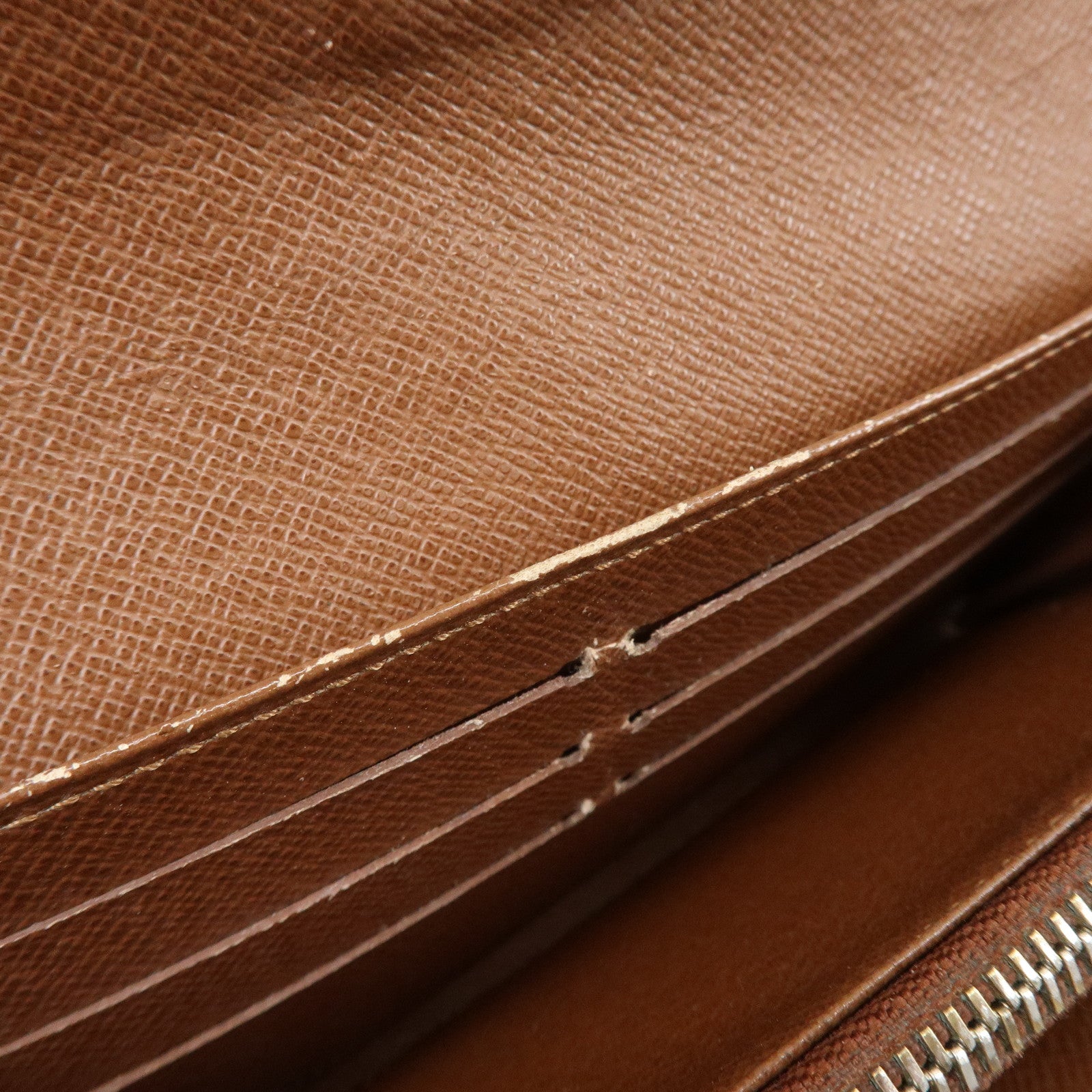Louis Vuitton Monogram Portefeuille Sarah Long Wallet Brown M61734