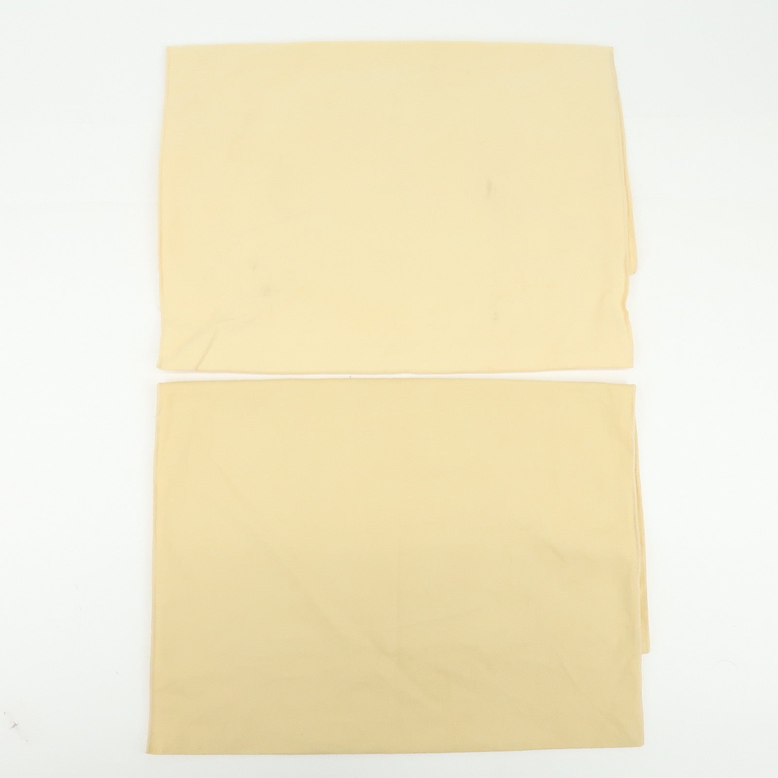 Louis Vuitton Set of 12 Dust Bag Storage Bag Flap Style Beige