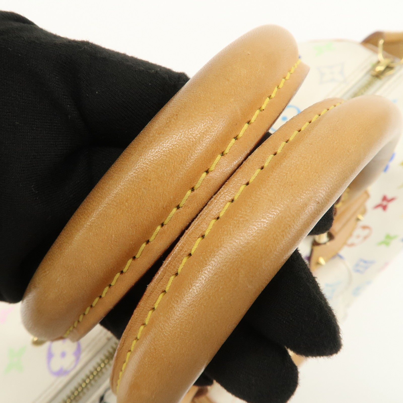 Louis Vuitton Monogram Multicolor Hand Bag Blanc M92643