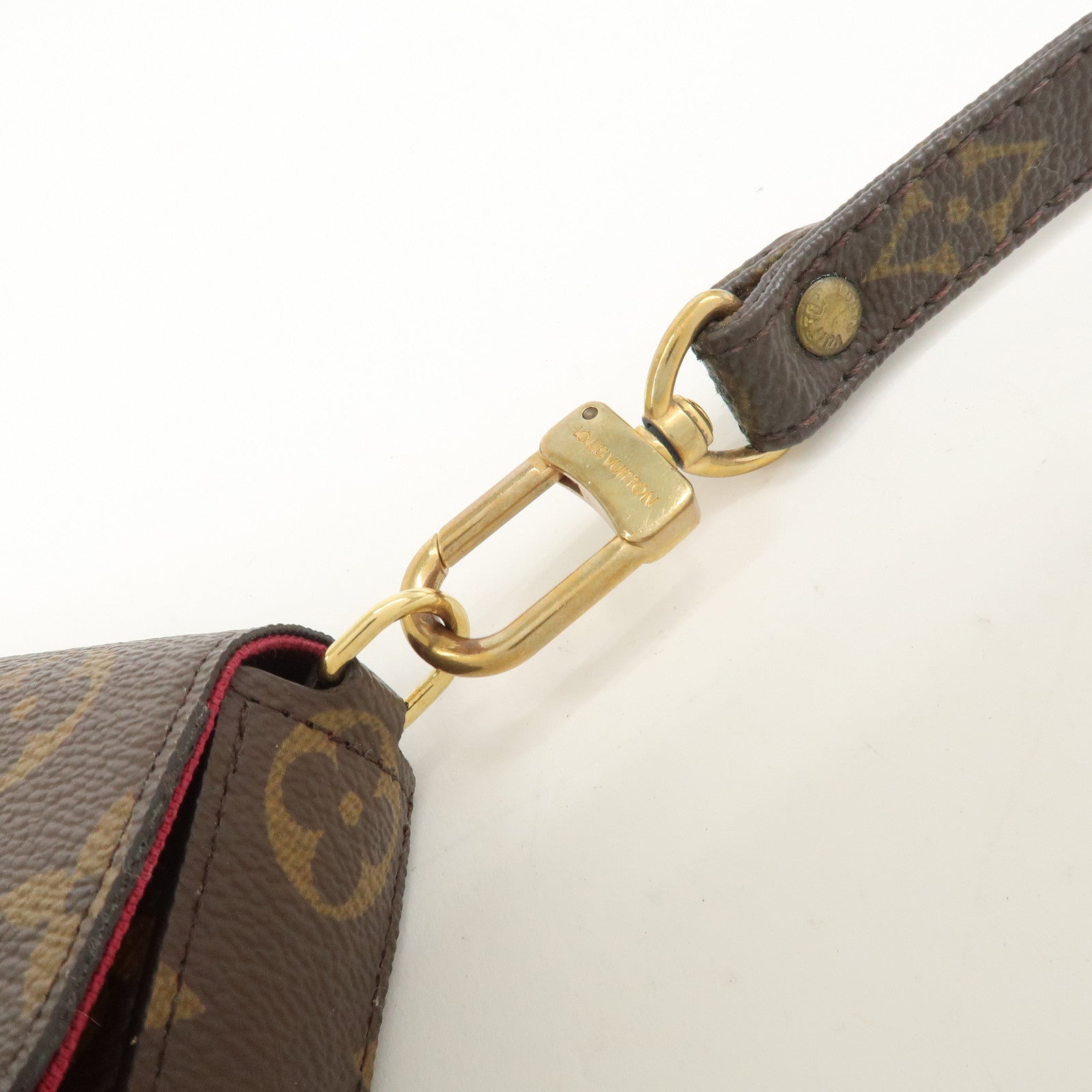 Louis Vuitton Monogram Pochette Felicie Shoulder Bag Brown M61276