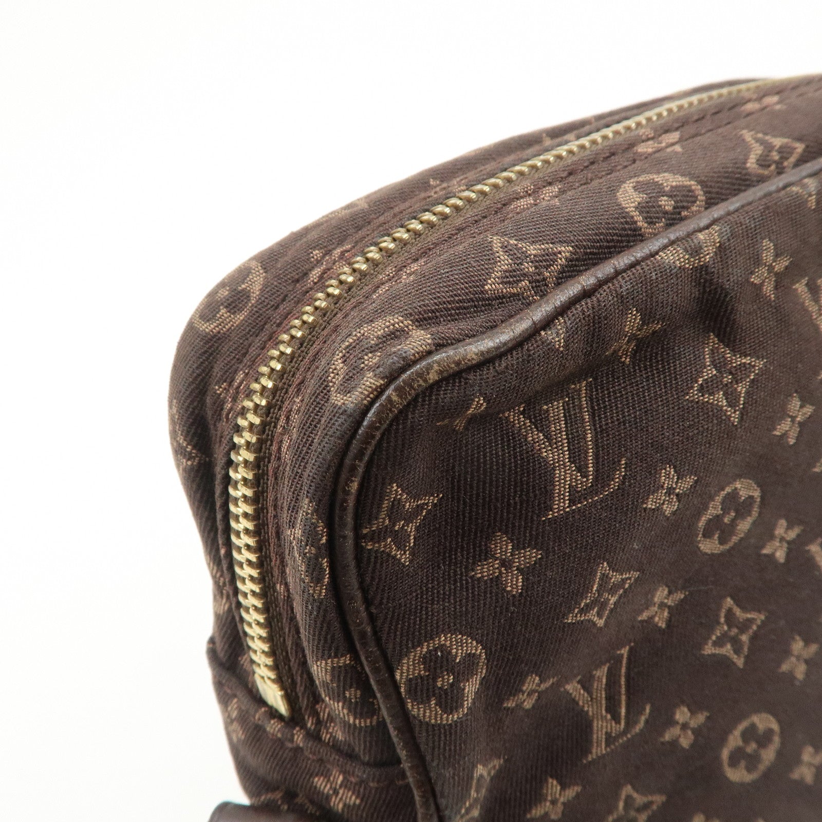 Louis Vuitton Monogram Mini Lin Danube Shoulder Bag Brown M95228