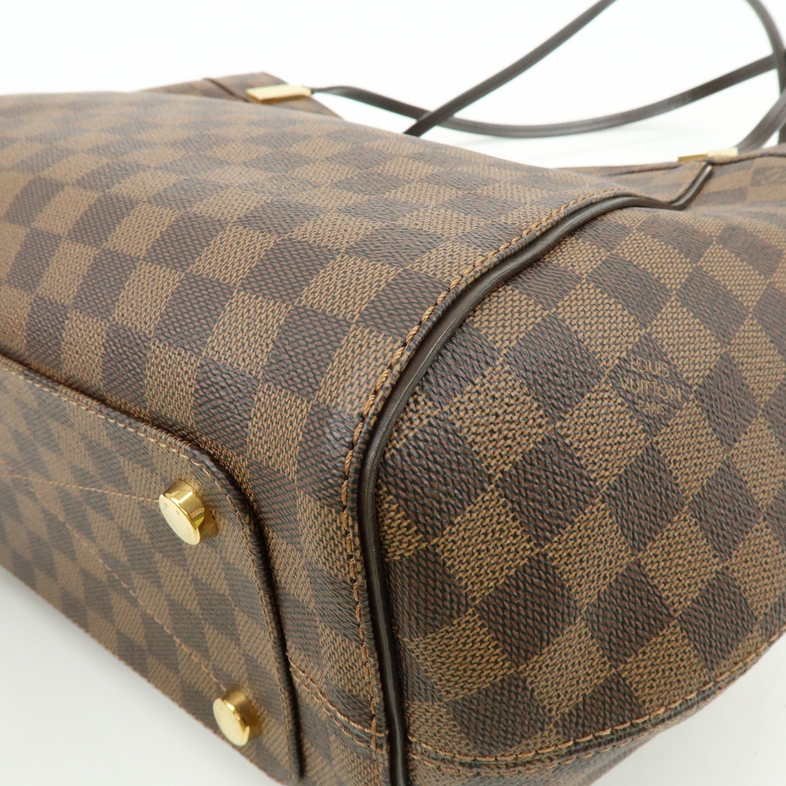 Louis Vuitton Damier Marylebone GM Canvas Tote Bag Brown N41214