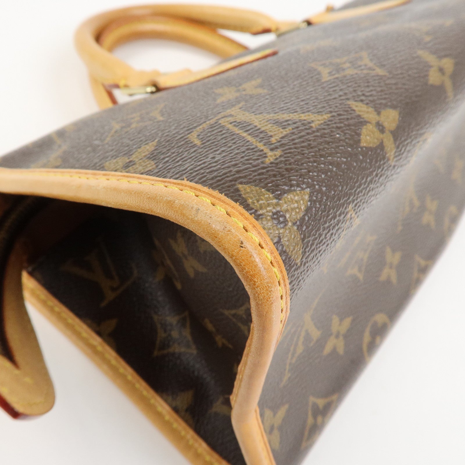 Louis Vuitton Monogram Popincourt Hand Bag Brown M40009