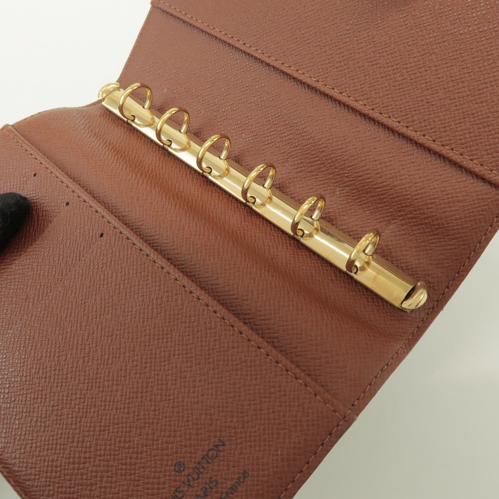 Louis Vuitton Monogram Agenda PM Planner Cover Brown R20005