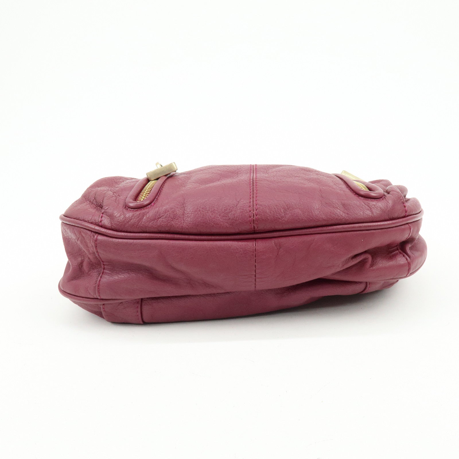 Chloe See By Chloe Leather Shoulder Bag Crossbody Bag Bordeaux